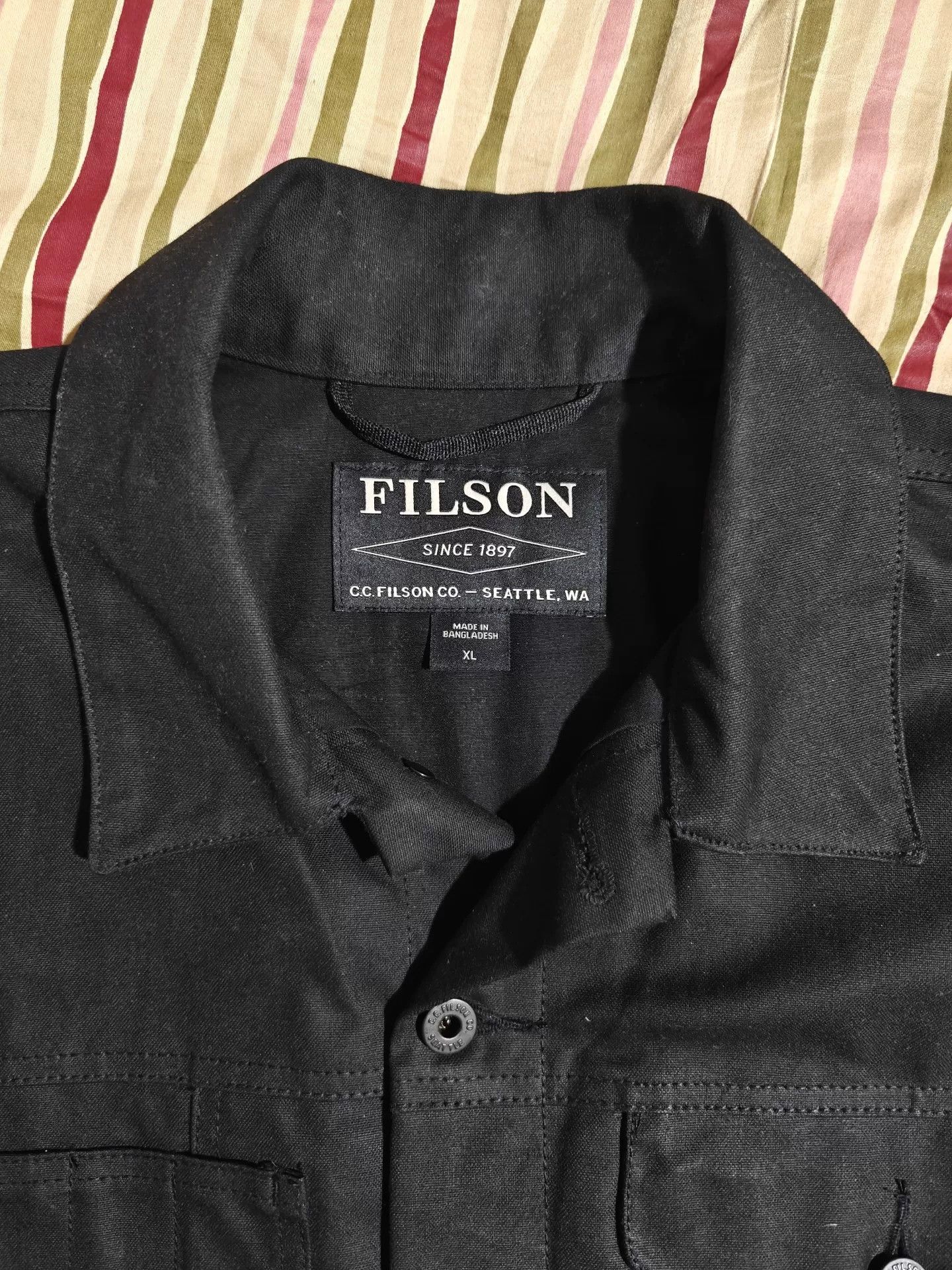 Filson Filson Cruiser Waxed Canvas Jacket Size US XL / EU 56 / 4 - 4 Thumbnail