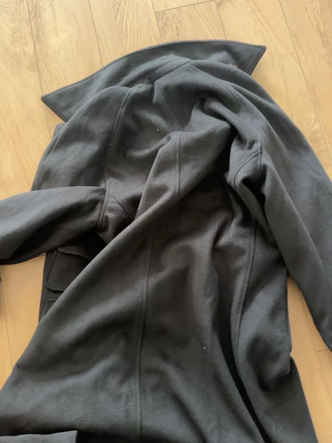 Mastercraft Union Labour Union Balmacaan Heavy Wool Trench Coat Size M / US 6-8 / IT 42-44 - 7 Thumbnail
