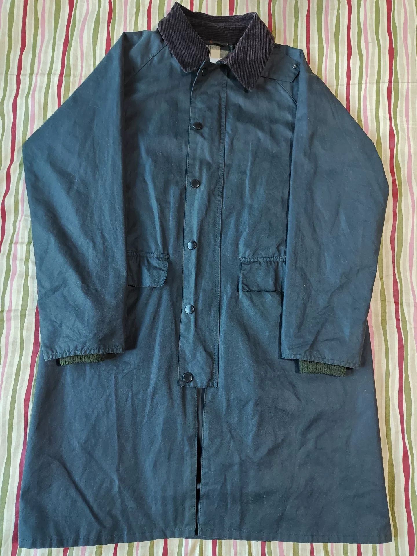 Barbour Barbour Burghley Unisex Waxed Jacket Size US XXS / EU 40 - 5 Thumbnail