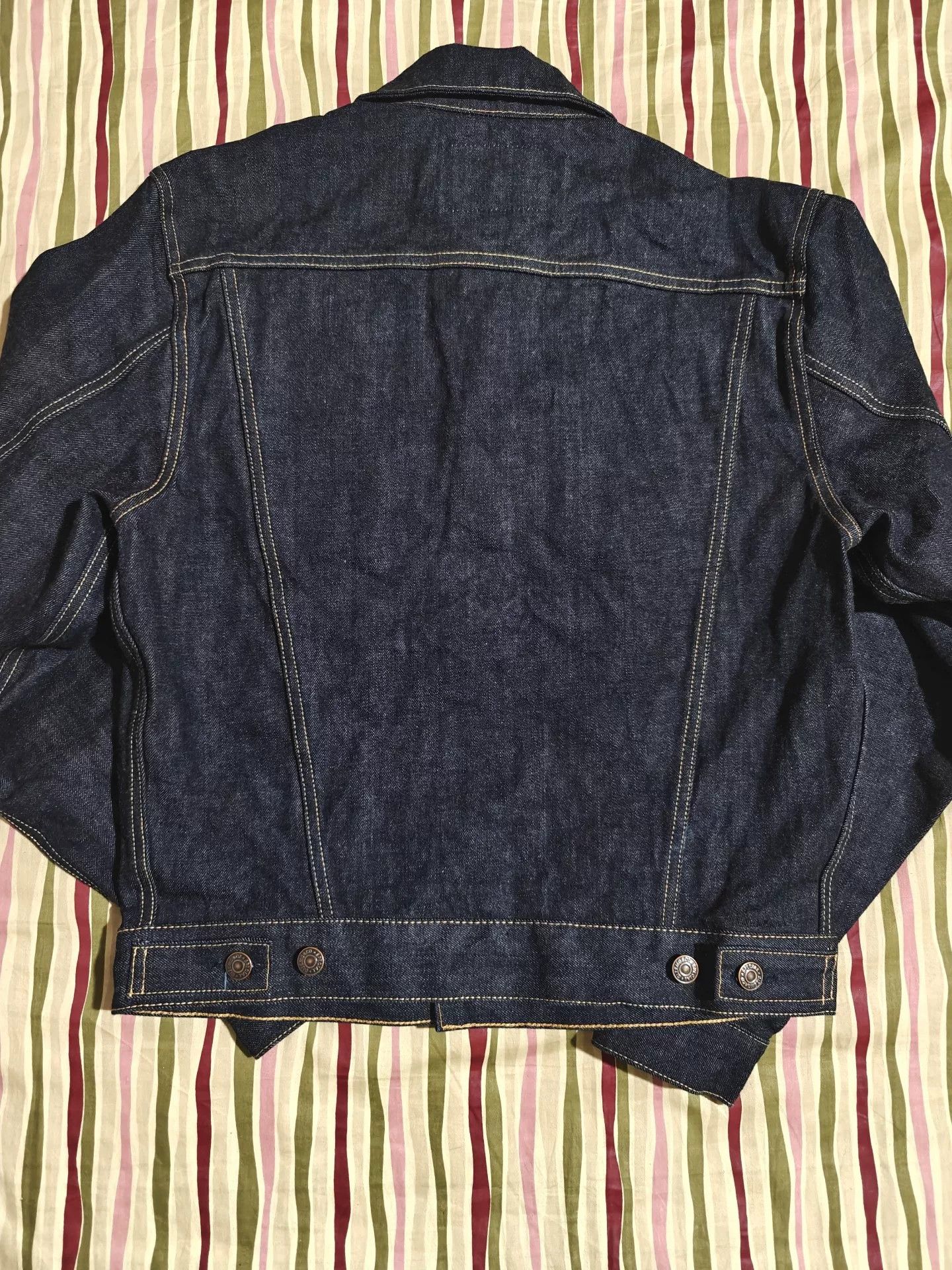 Gimo's GIZEMO Type 3 Raw Denim Jacket Size US XXS / EU 40 - 3 Thumbnail