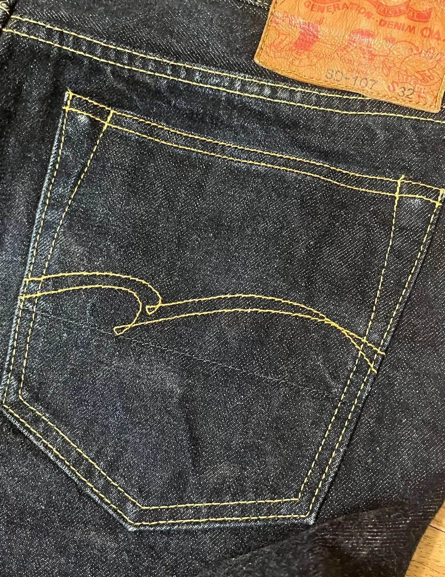 Studio D'Artisan Studio D'Artisan SD-107/108 Raw Jeans Size US 32 / EU 48 - 6 Thumbnail