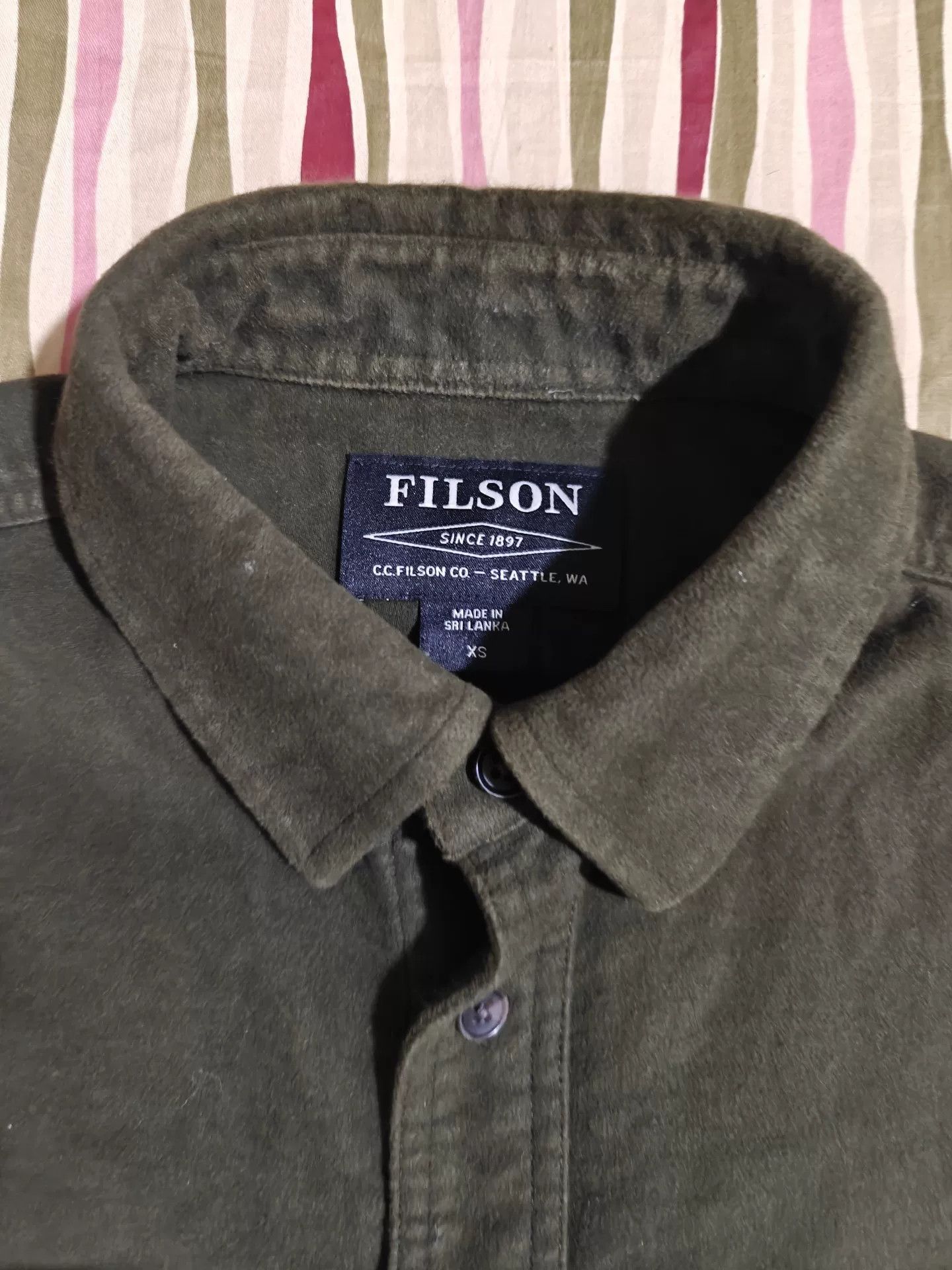 Filson Filson Windproof Moleskin Work Shirt Size US XS / EU 42 / 0 - 5 Thumbnail