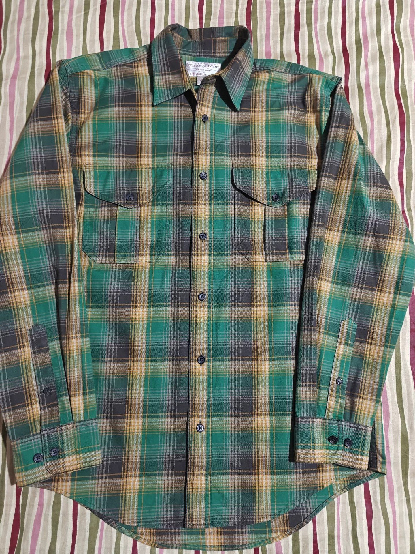 Filson Filson Lightweight Alaska Guide Cotton Work Shirt Size US S / EU 44-46 / 1 - 3 Thumbnail