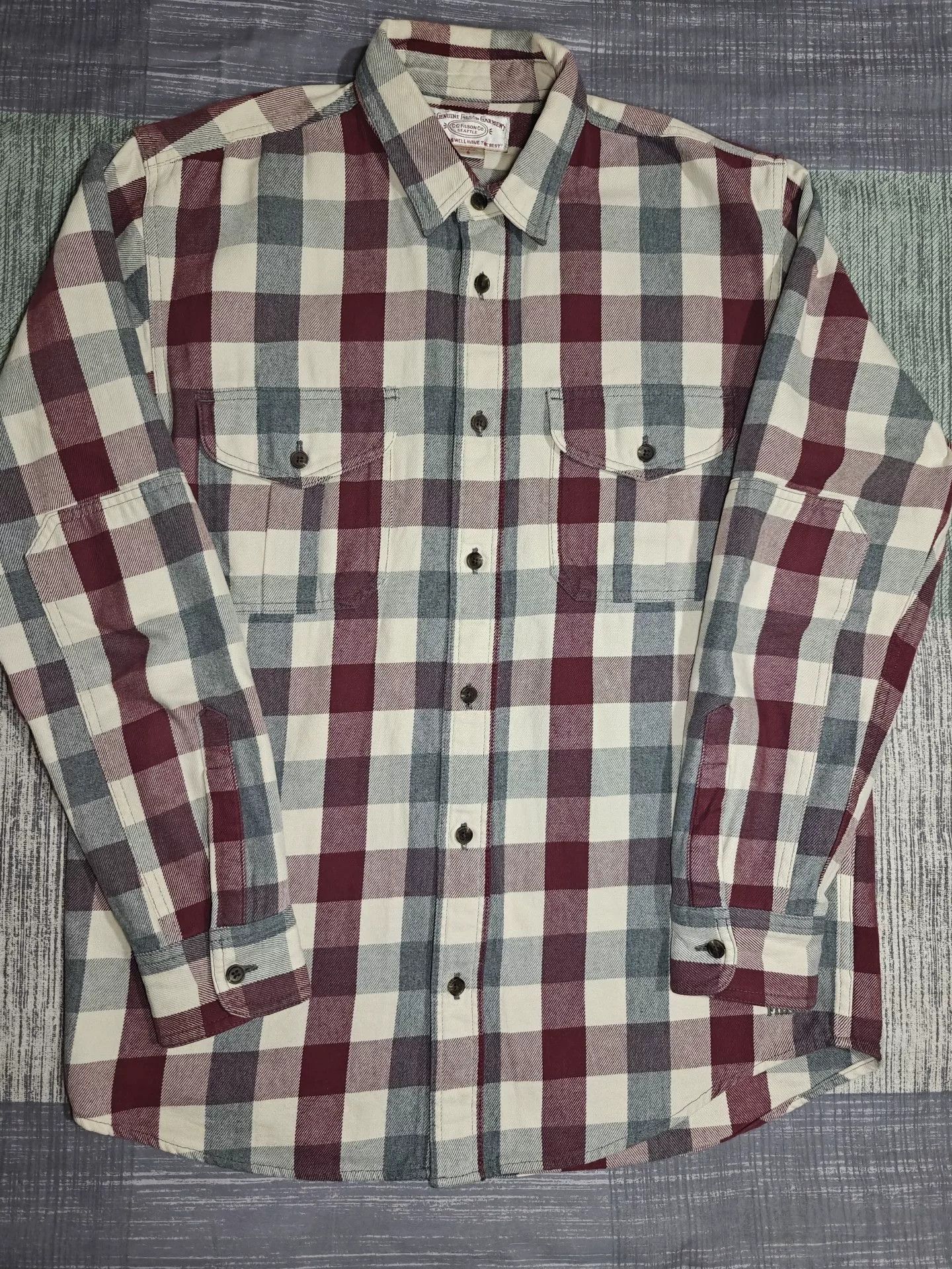 Wilson ilson Alaska Guide Shirt 8oz Vintage Size US S / EU 44-46 / 1 - 3 Thumbnail