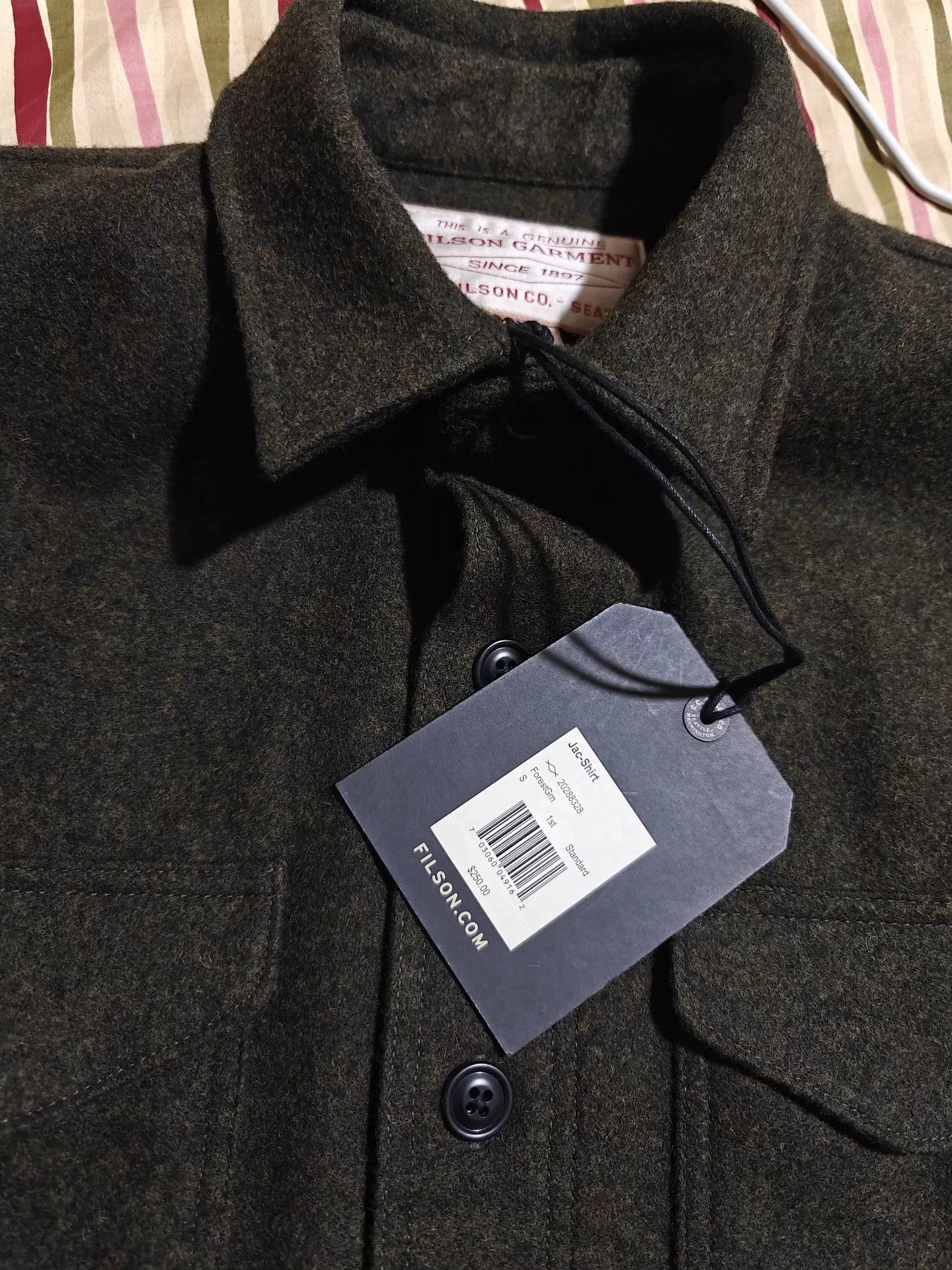 Filson Filson 18oz Wool Seattle Jacket Size US S / EU 44-46 / 1 - 5 Thumbnail