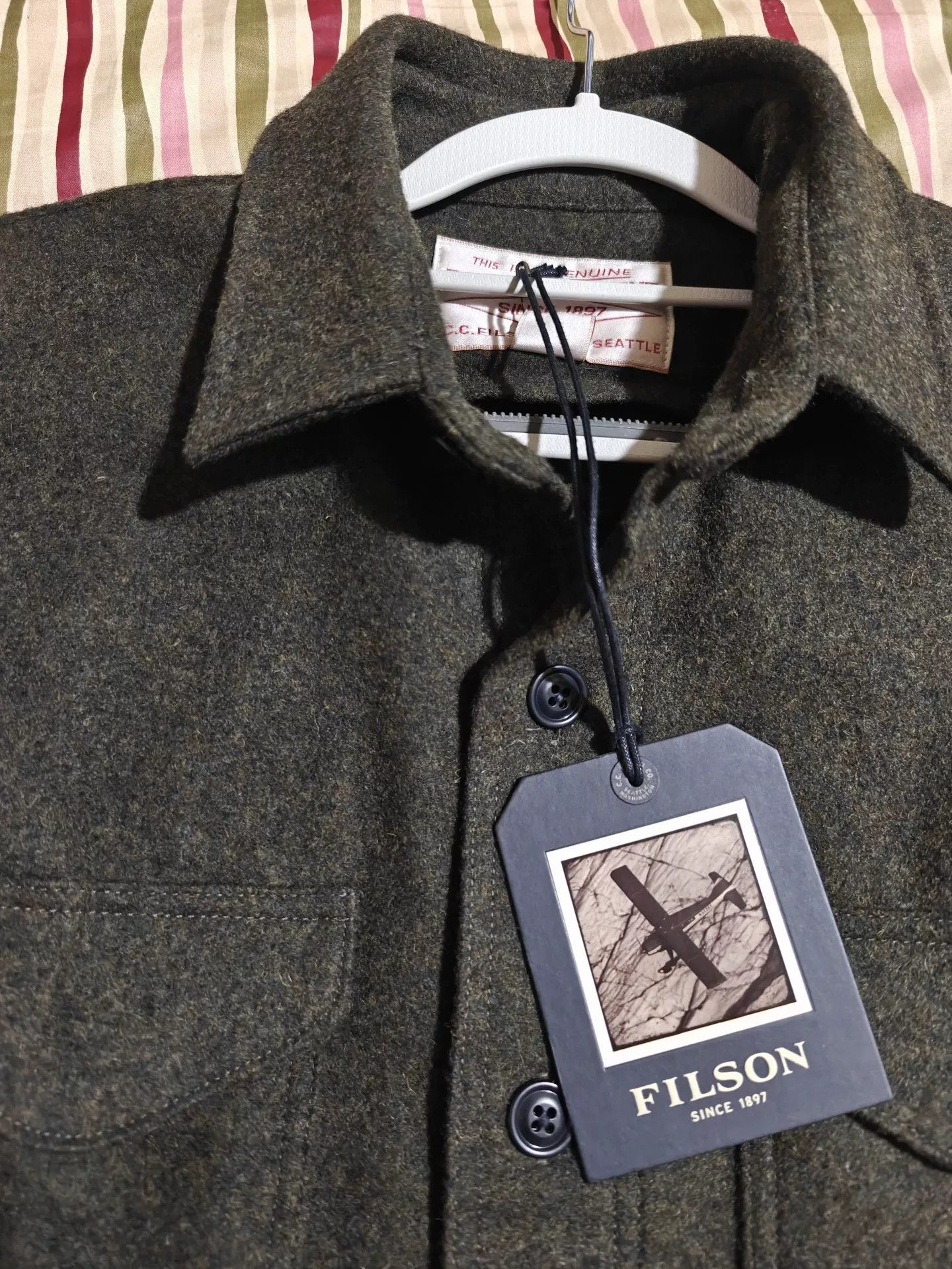 Filson Filson 18oz Wool Seattle Jacket Size US S / EU 44-46 / 1 - 4 Thumbnail