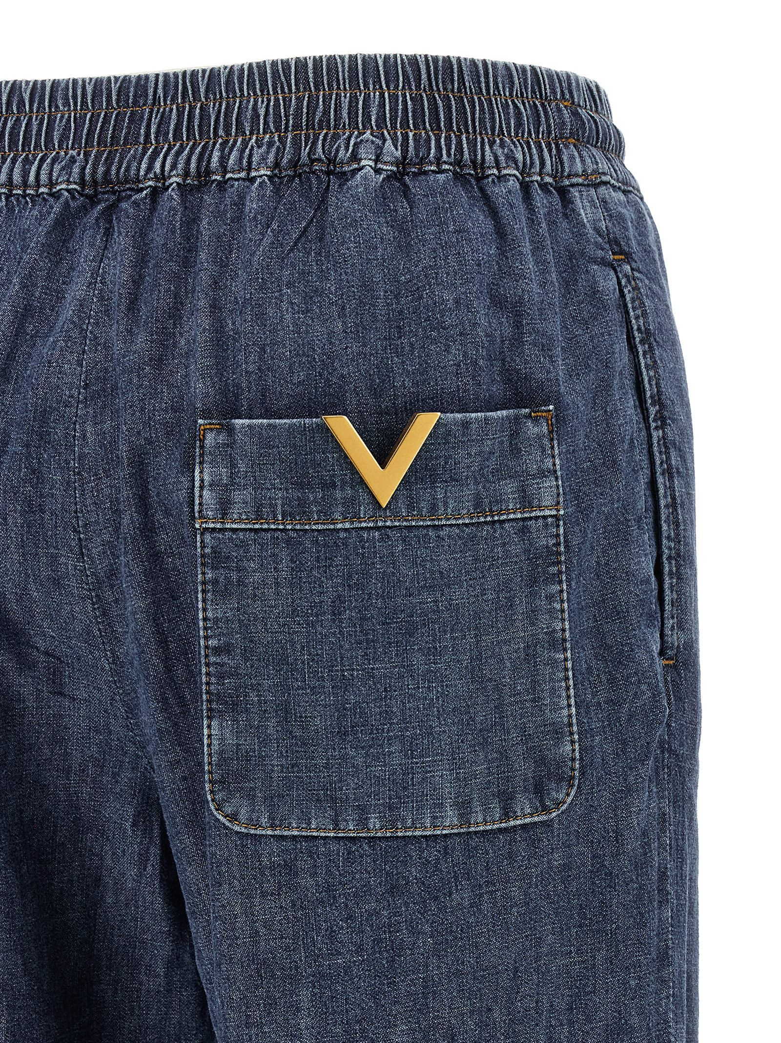 Valentino Jeans Valentino Garavani Vgold Size 27" / US 4 / IT 40 - 4 Thumbnail