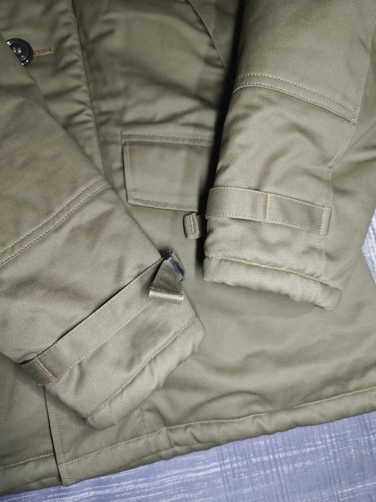 Universal Works Hooded Fur-Lined Cotton Flight Jacket Size US XXS / EU 40 - 7 Thumbnail