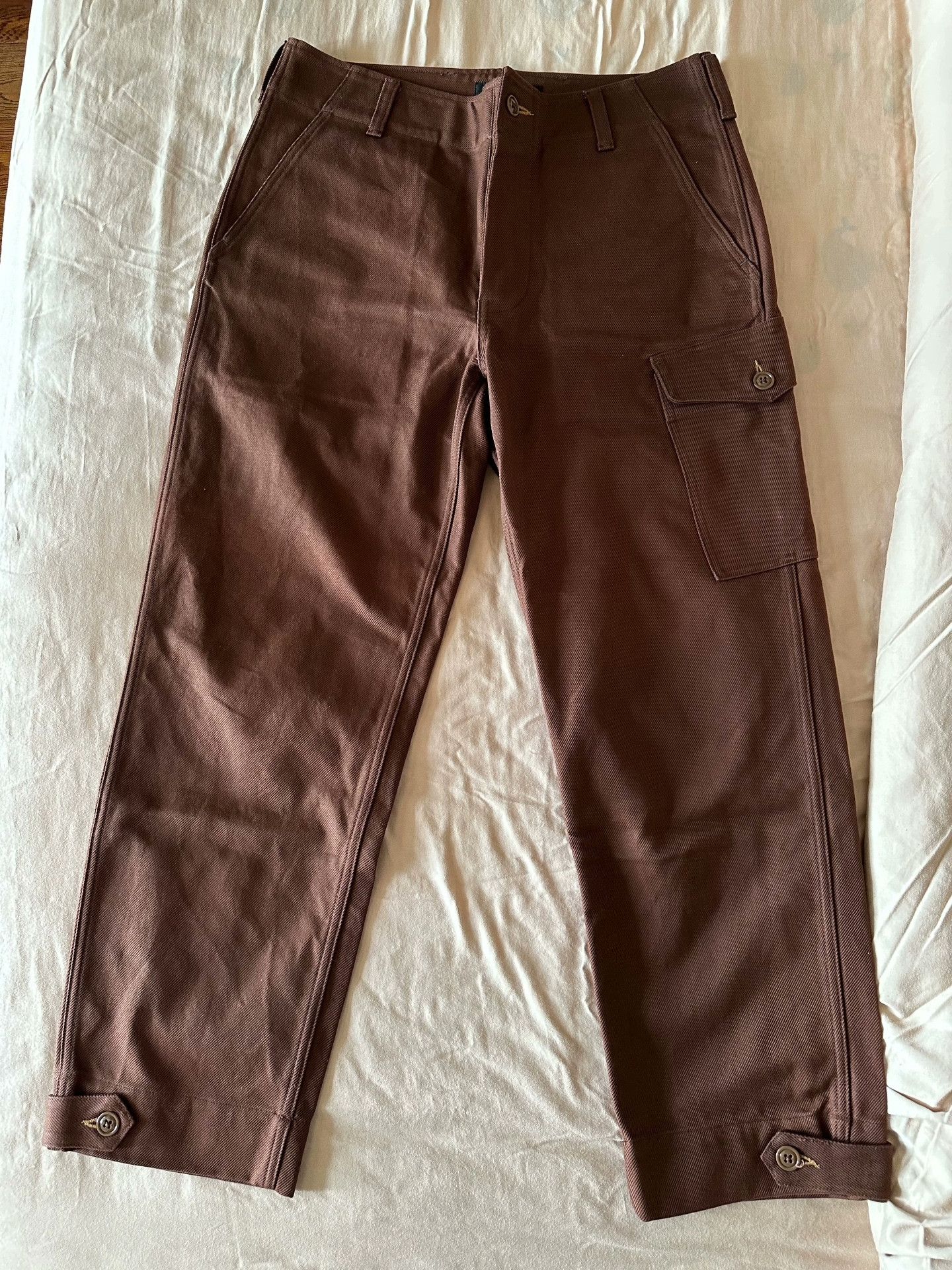 Vintage Bourn Aviator High-Density Cargo Pants Size US 34 / EU 50 - 4 Thumbnail