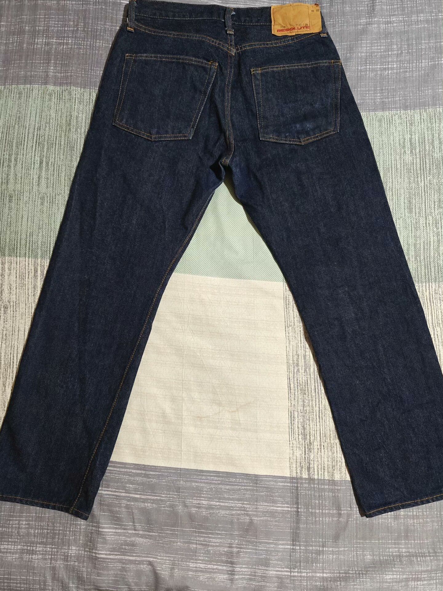 Vintage Resolute 710 Ankle Jeans Size US 32 / EU 48 - 3 Thumbnail