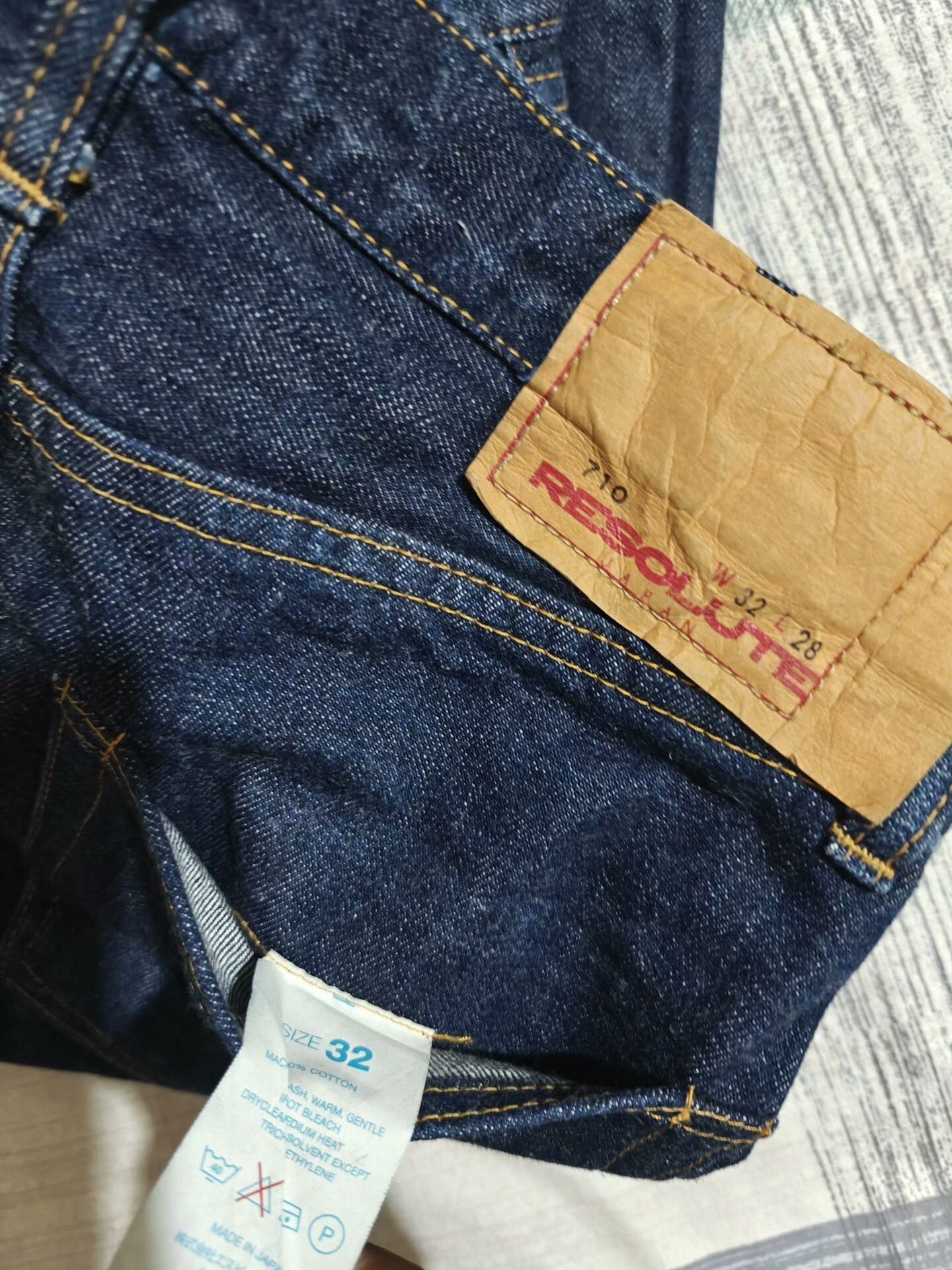 Vintage Resolute 710 Ankle Jeans Size US 32 / EU 48 - 6 Thumbnail