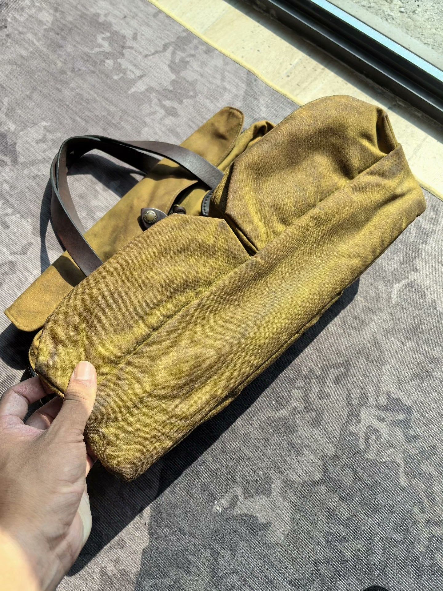 Filson Filson 70140 24h Waxed Canvas Briefcase Size ONE SIZE - 6 Thumbnail