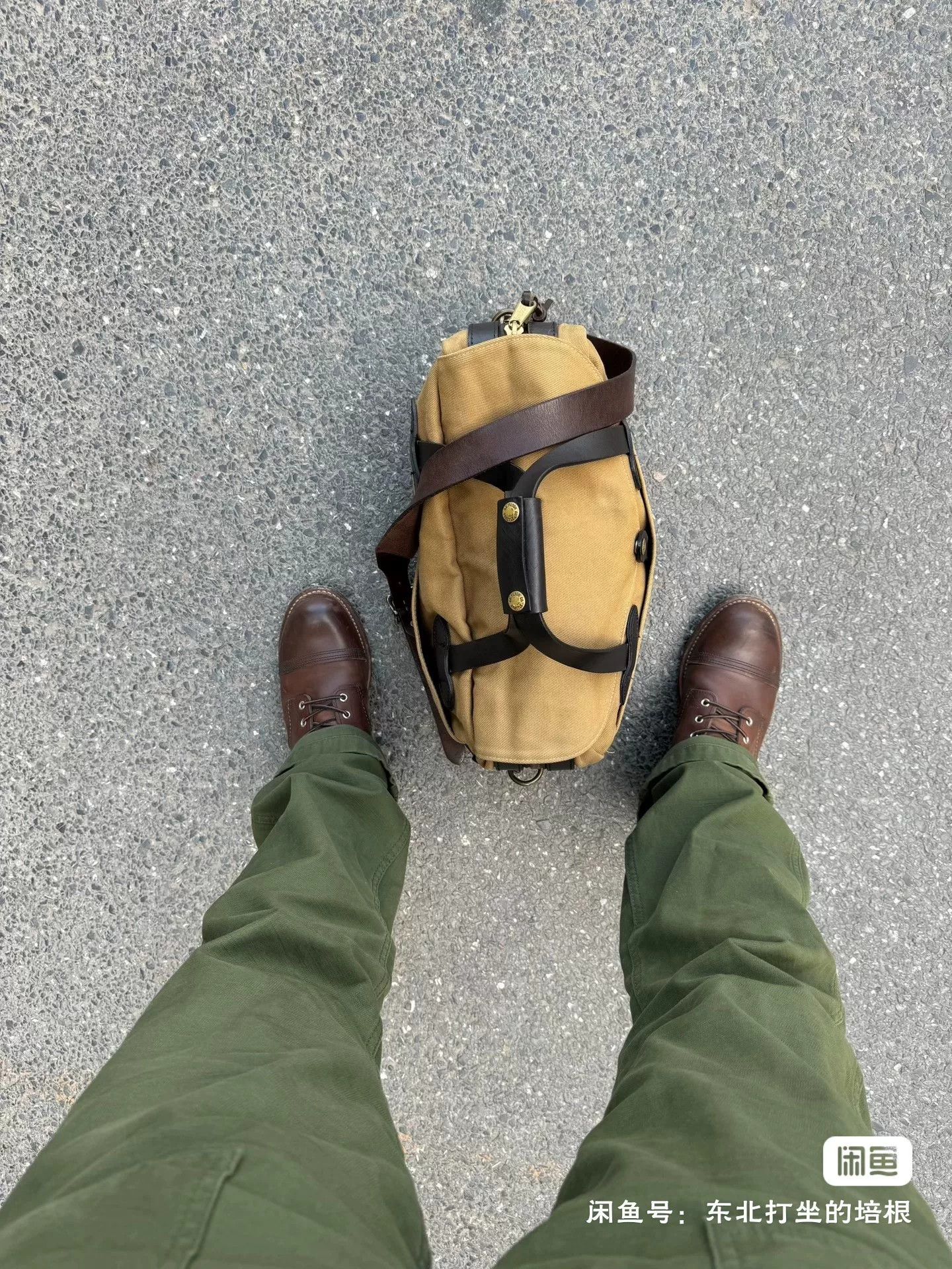 Filson Filson 70257 Canvas Crossbody Business Bag Size ONE SIZE - 9 Thumbnail