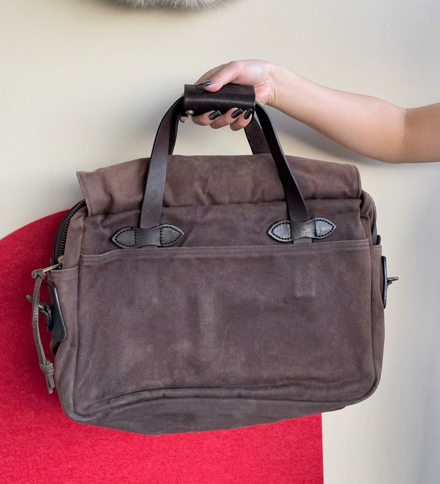 Filson Filson 70257 Canvas Crossbody Business Bag Size ONE SIZE - 2 Thumbnail