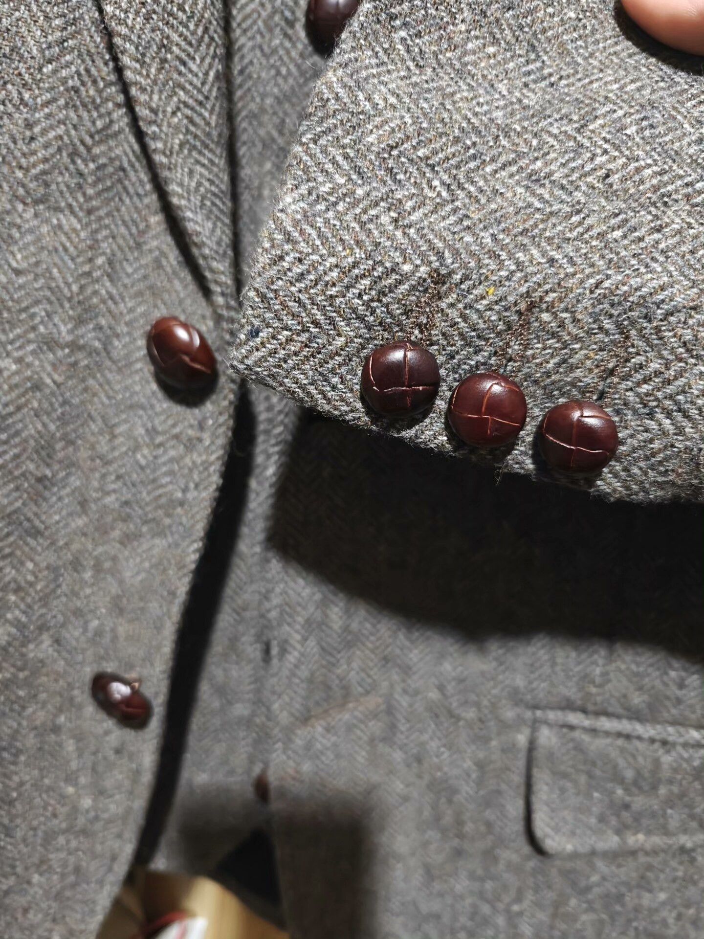 Wood Wood AnnualRing Tweed Suit with Waistcoat Size US M / EU 48-50 / 2 - 4 Thumbnail