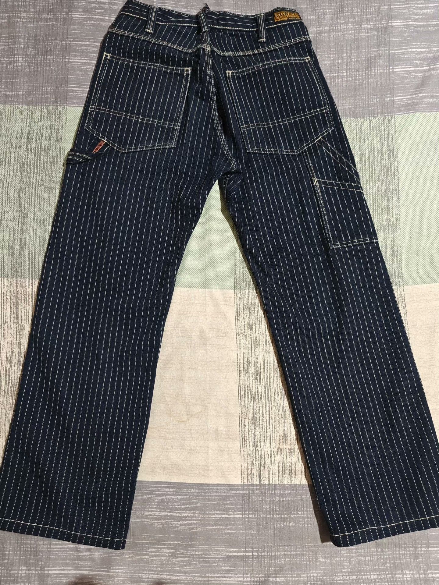Iron Heart Iron Heart 814 12oz High-Waist Painter Pants Size US 30 / EU 46 - 4 Thumbnail