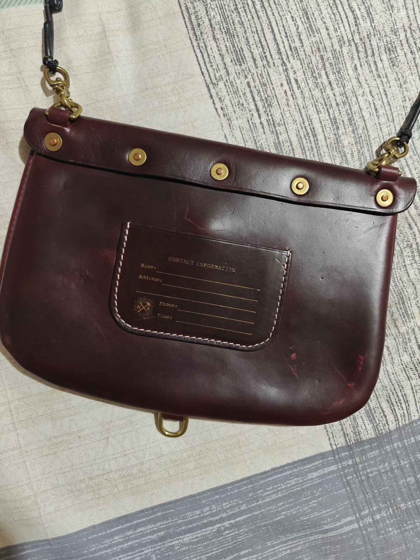 Thread Workshop HK Workshop Horween Leather Crossbody Walkbag Size ONE SIZE - 4 Thumbnail
