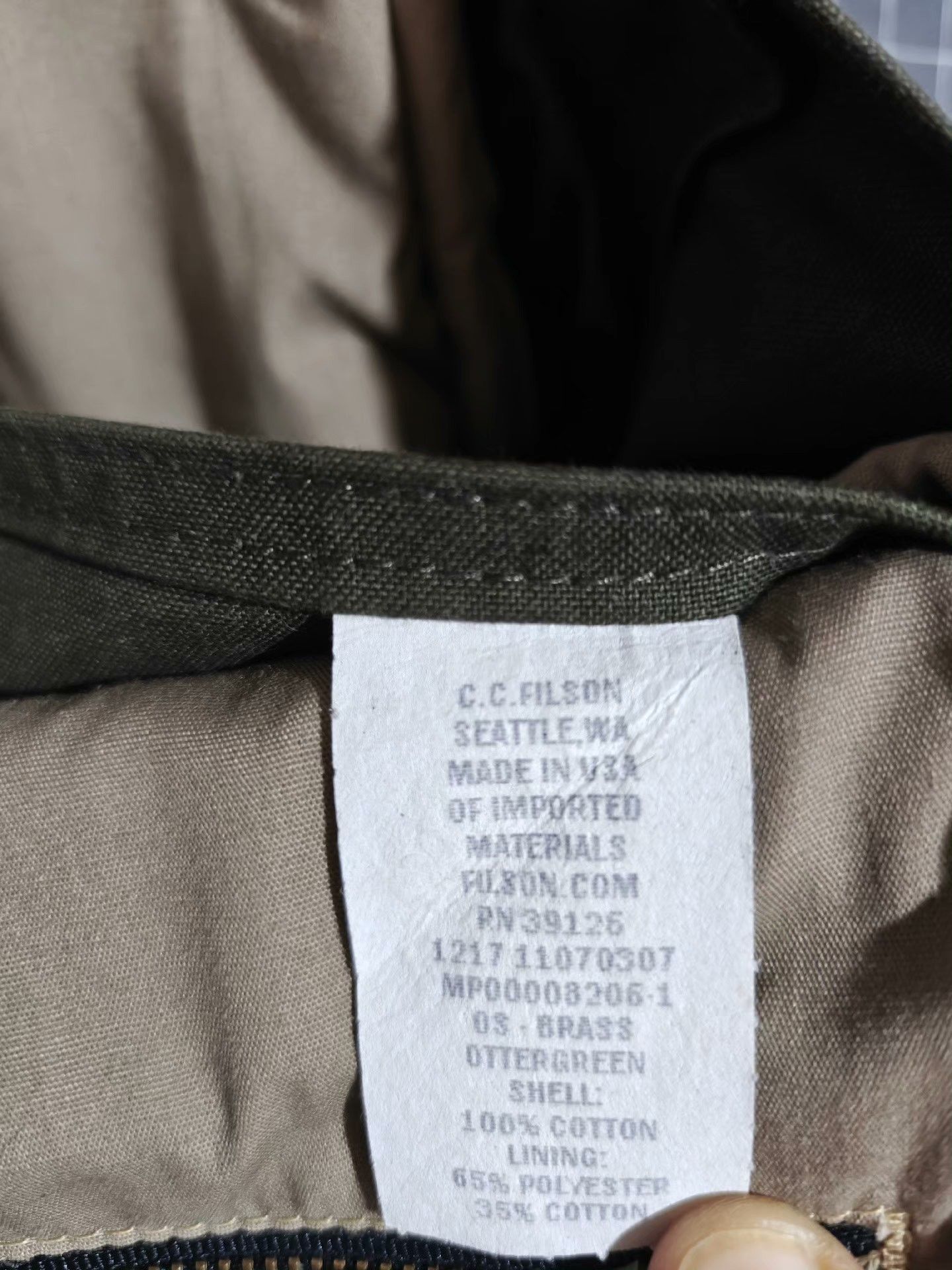 Filson Filson 70307 Waxed Canvas Backpack Size ONE SIZE - 6 Thumbnail