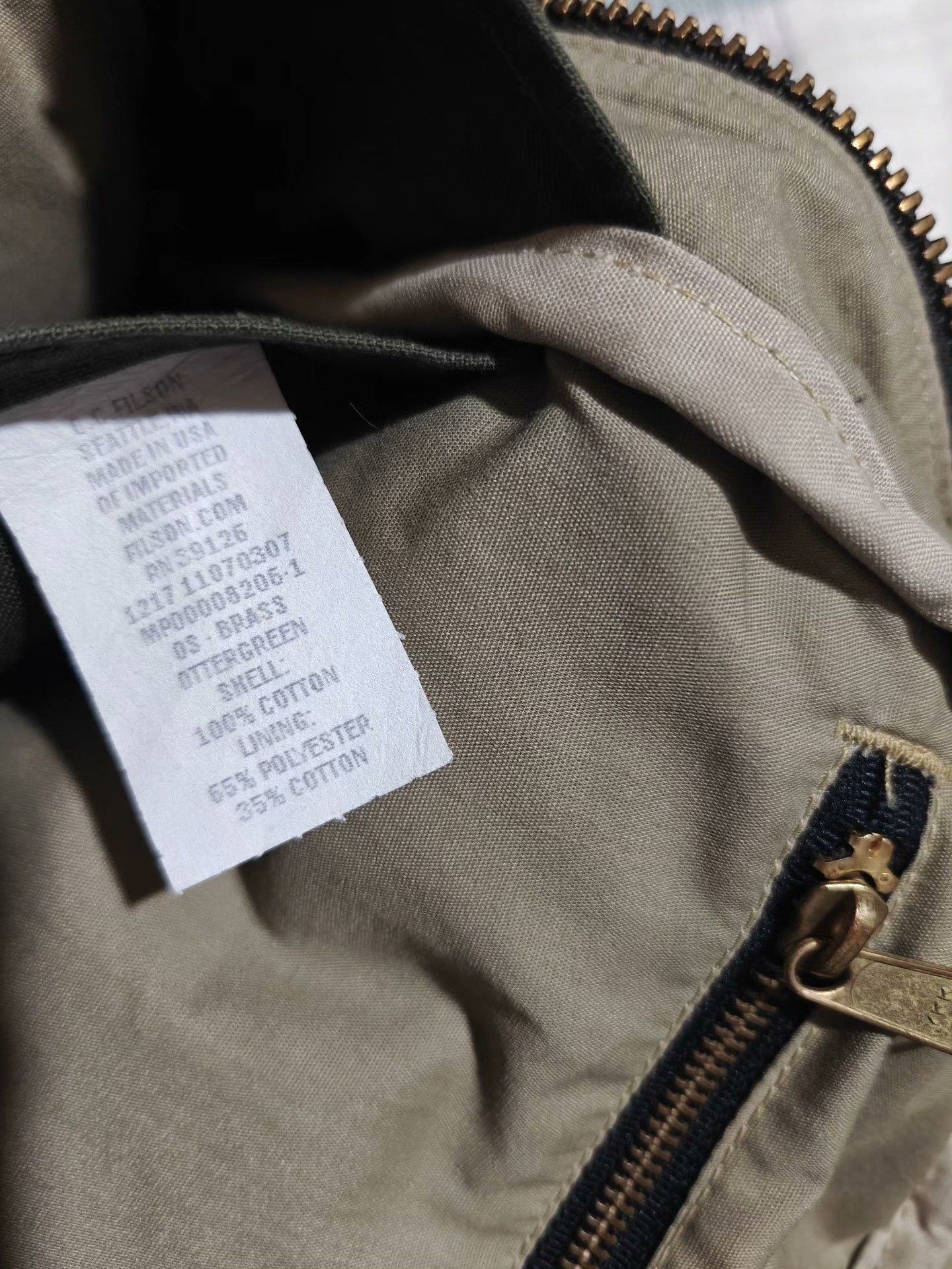 Filson Filson 70307 Waxed Canvas Backpack Size ONE SIZE - 5 Thumbnail