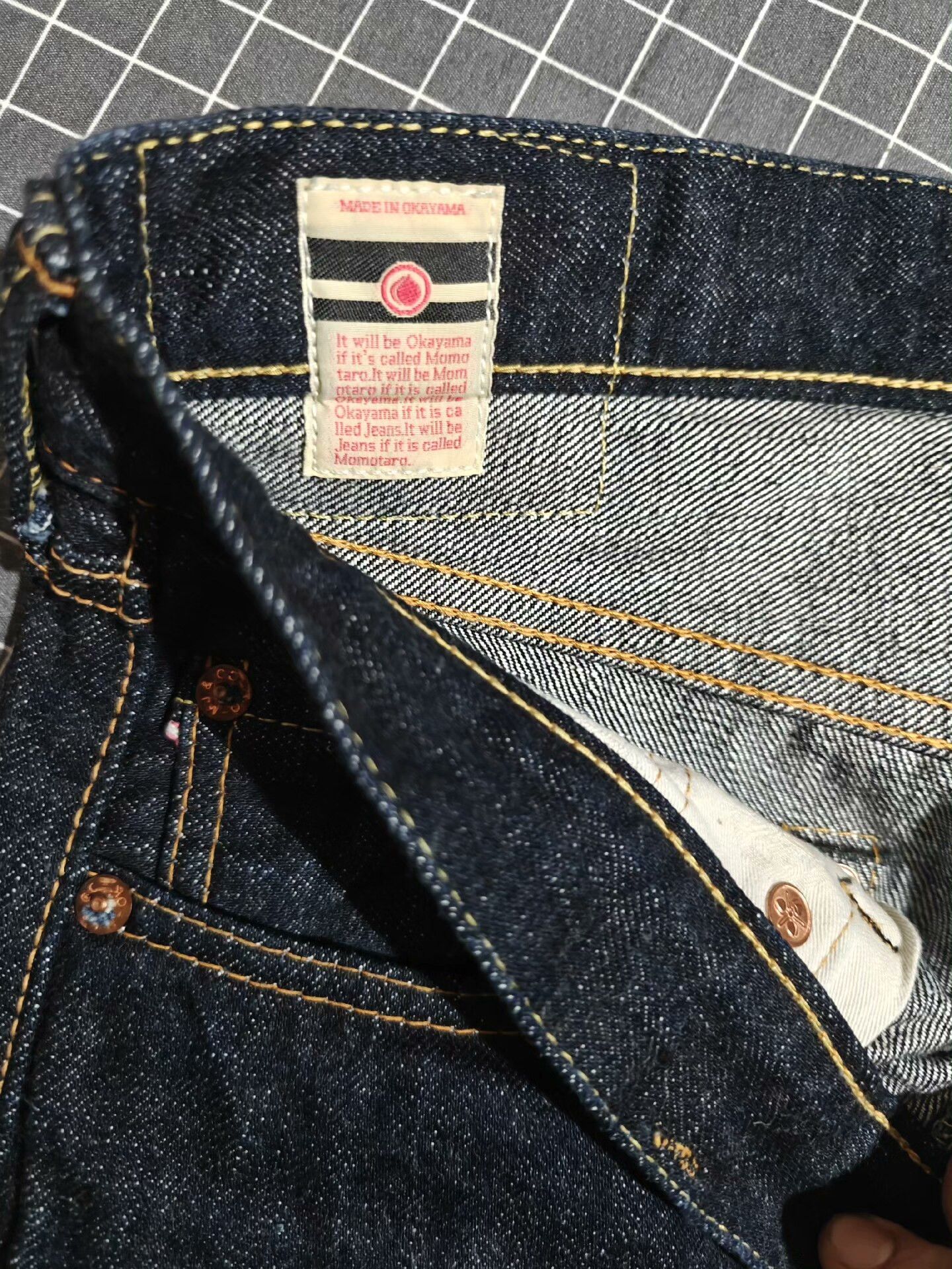 Momotaro Jeans MOMOTARO 0105SP Selvedge Denim Jeans Size US 30 / EU 46 - 5 Thumbnail