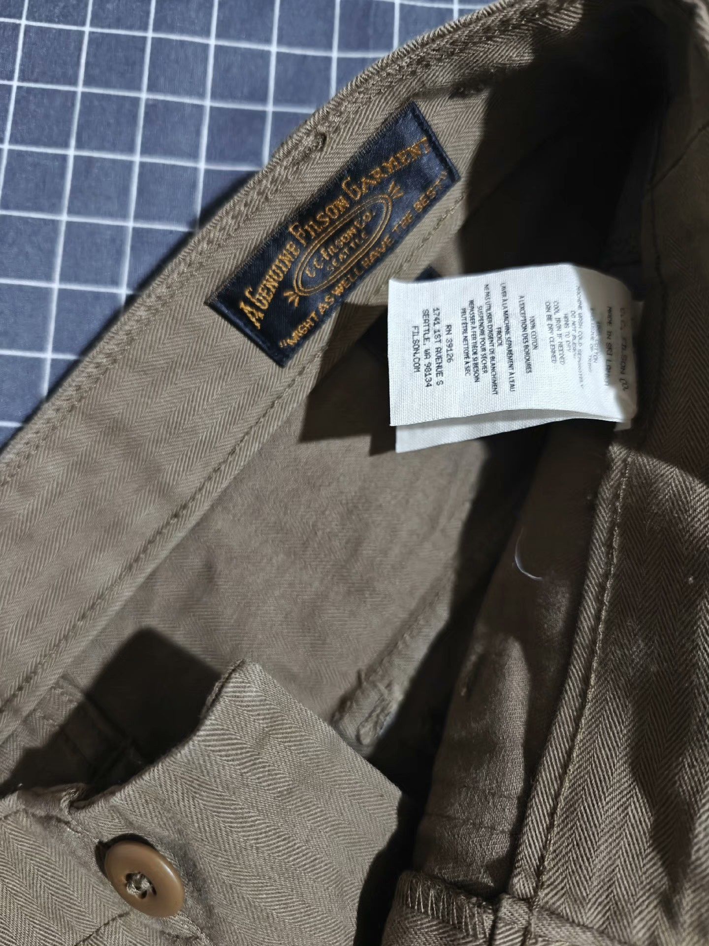 Filson Filson OG107 Military Workwear Straight-Leg Pants Size US 32 / EU 48 - 6 Thumbnail