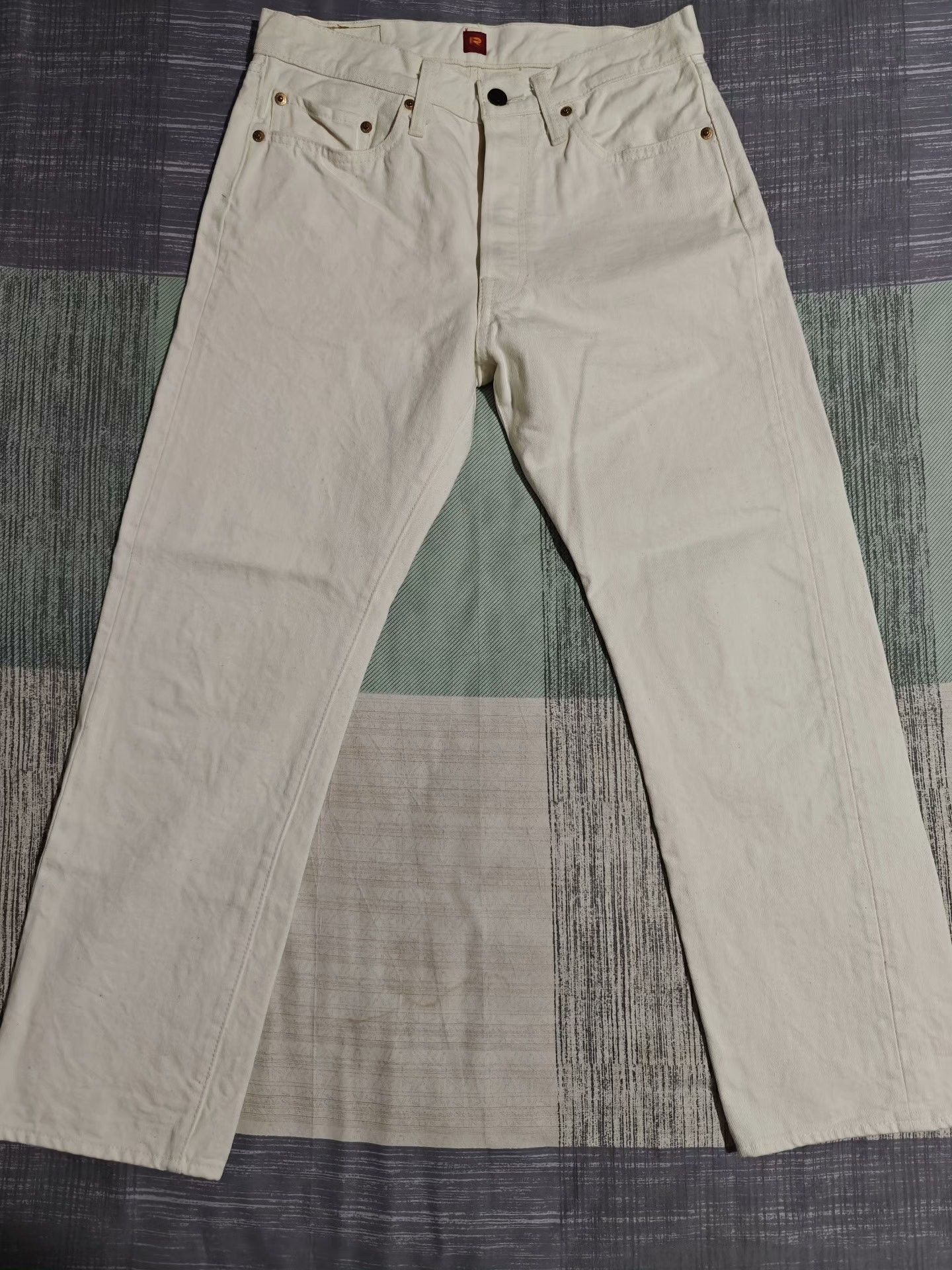 RESOLUTE RESOLUTE 710 10th Anniv White Limited Jeans Size US 32 / EU 48 - 2 Thumbnail
