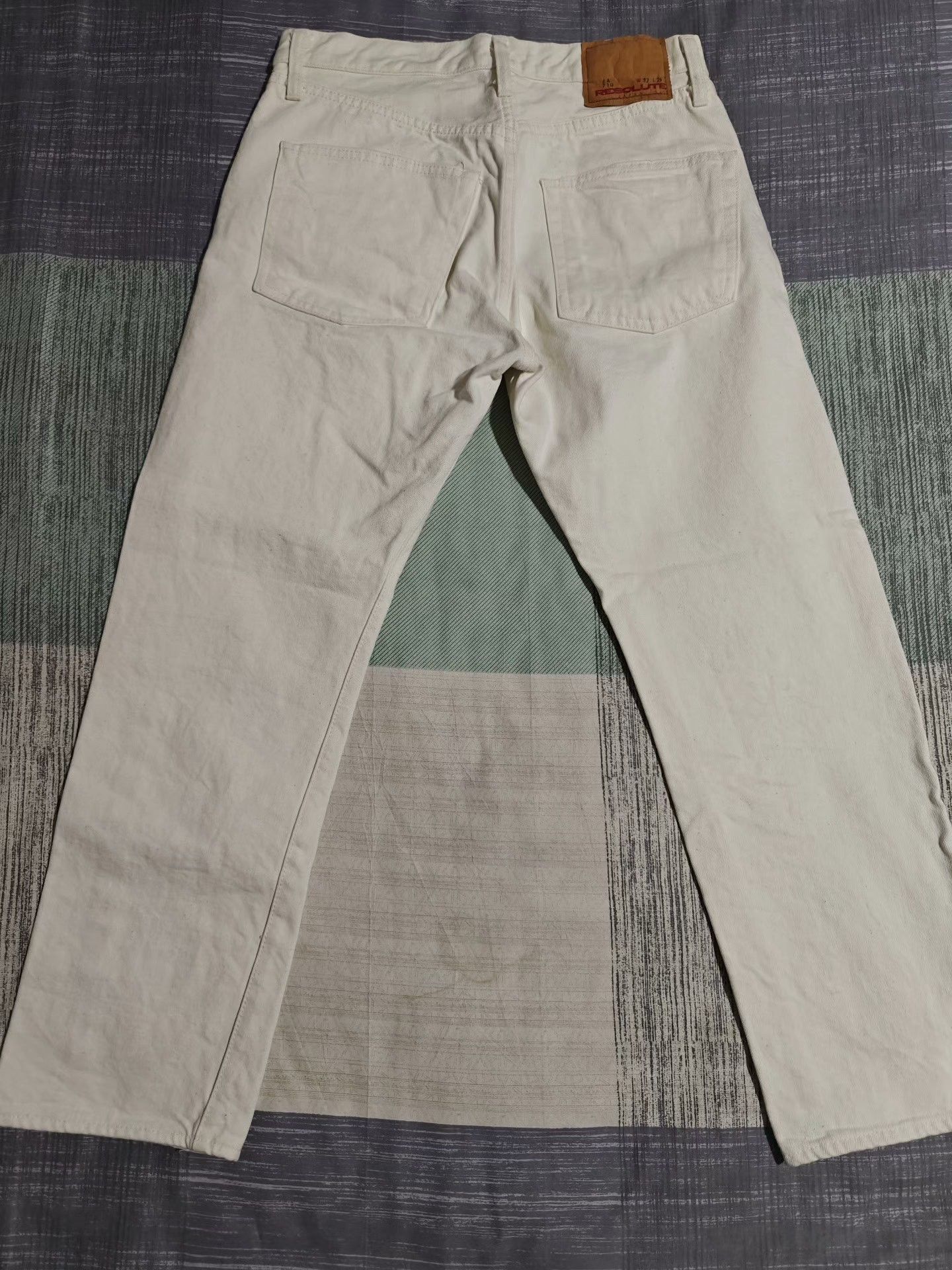 RESOLUTE RESOLUTE 710 10th Anniv White Limited Jeans Size US 32 / EU 48 - 3 Thumbnail