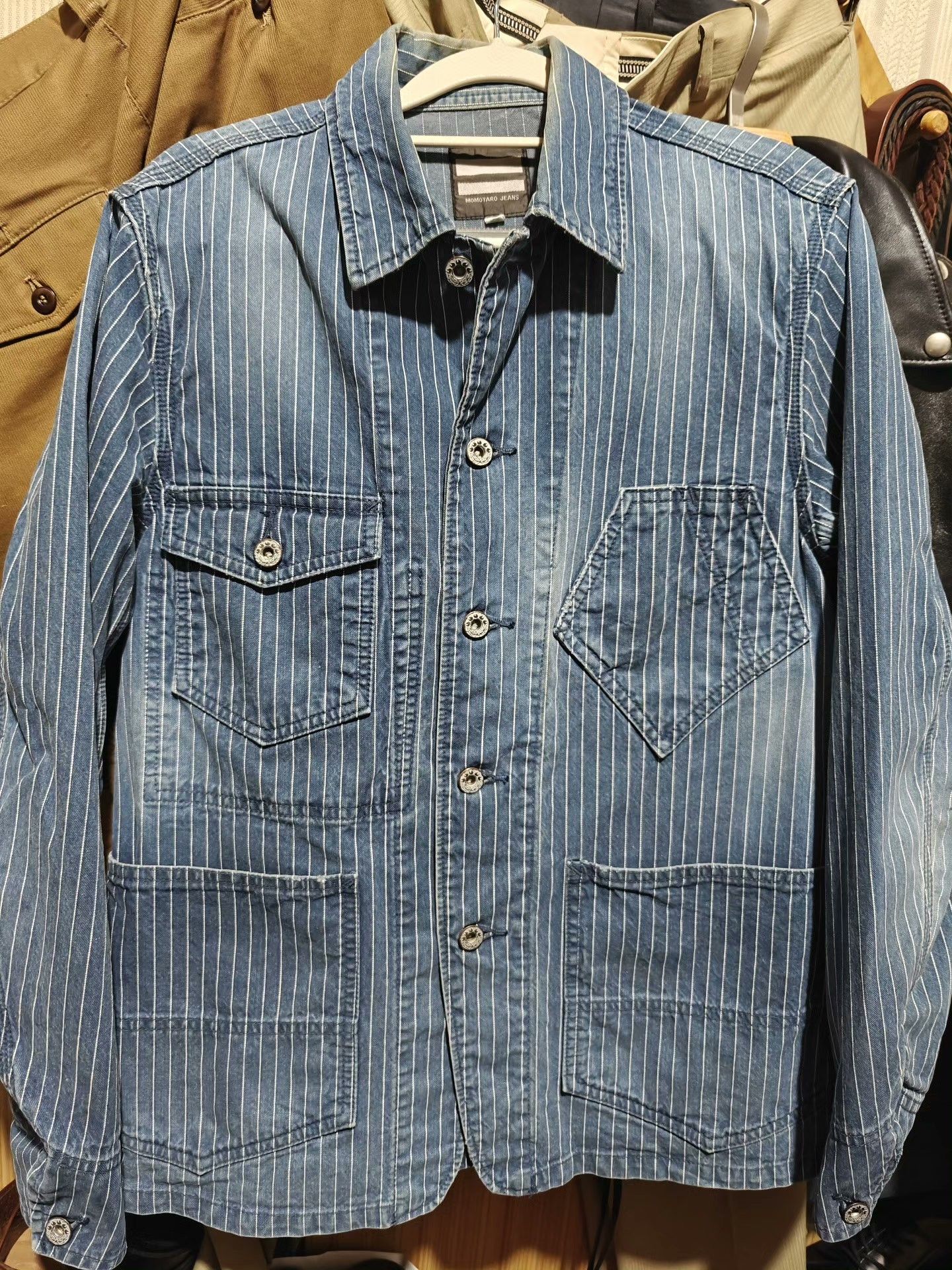Momotaro Jeans MOMOTARO JEANS 03-055 Railway Jacket Size US M / EU 48-50 / 2 - 4 Thumbnail