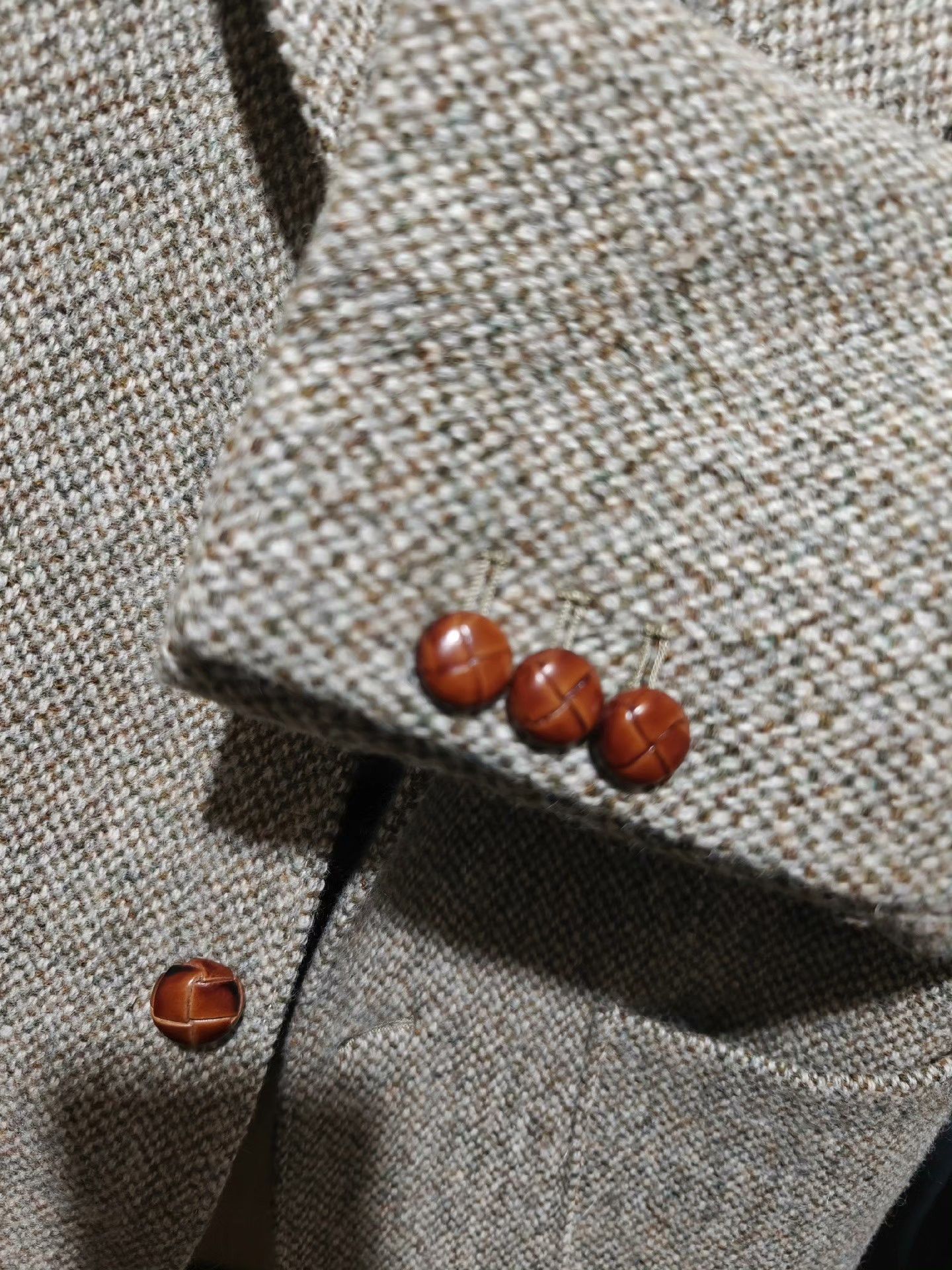Wood Wood AnnualRing Vintage Tweed Wool Blazer Size US M / EU 48-50 / 2 - 6 Thumbnail
