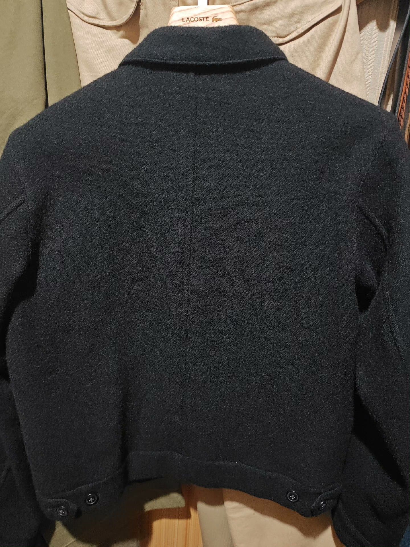 Harris Tweed Remains Harris Tweed British Vintage Black Slim Jacket Size US M / EU 48-50 / 2 - 6 Thumbnail