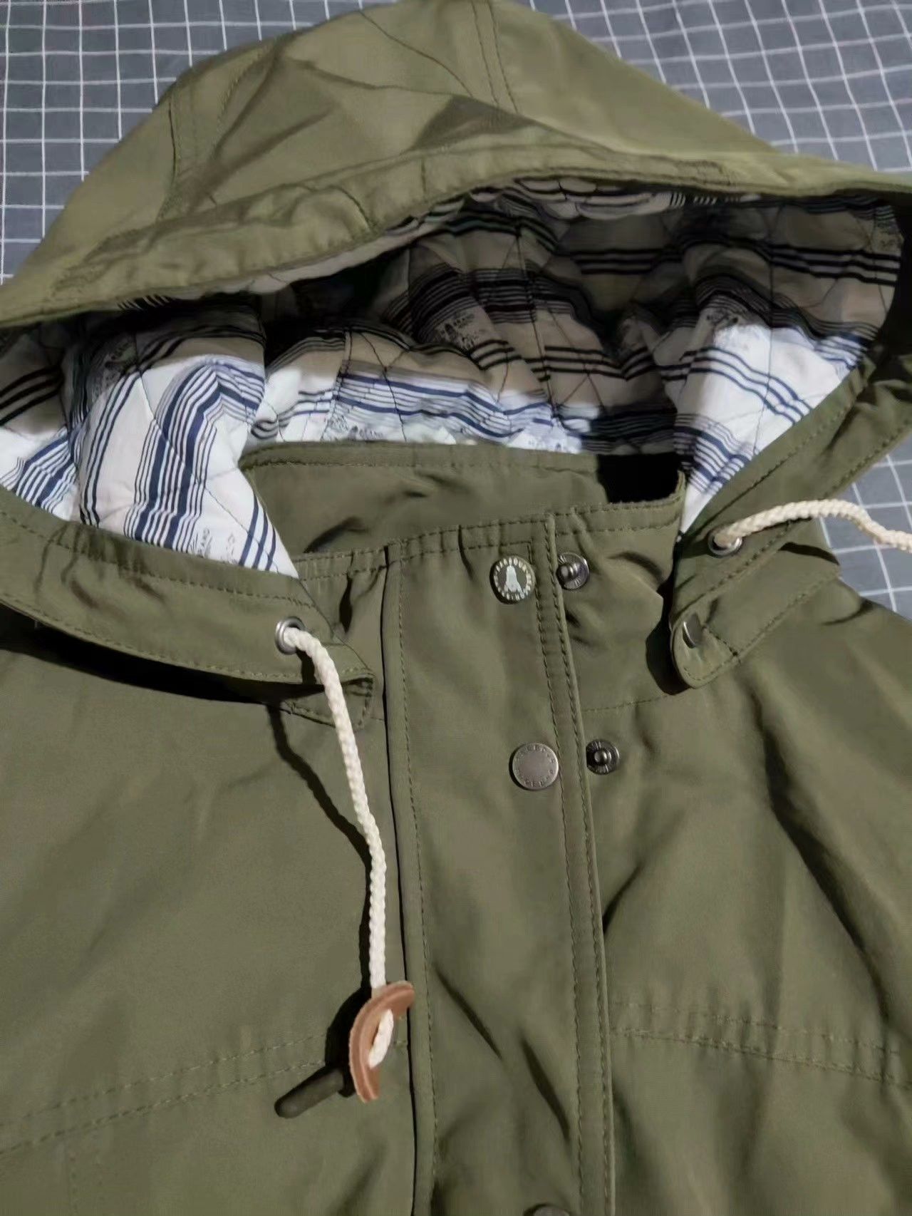 Barbour Barbour Women's Waterproof Long Coat Size L / US 10 / IT 46 - 4 Thumbnail
