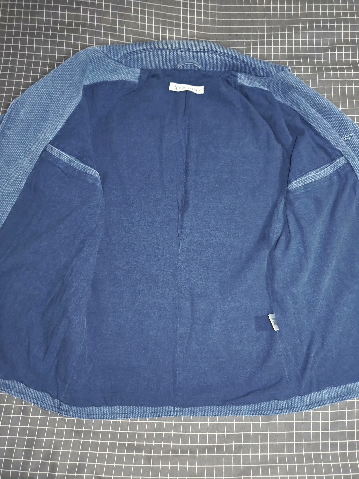 IERIB Indigo Sashiko Heavyweight Coat Size US M / EU 48-50 / 2 - 5 Thumbnail