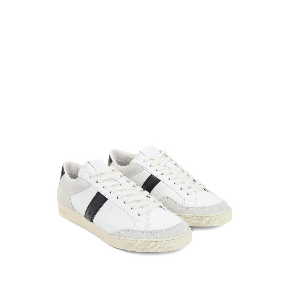 Tom Ford Tom Ford WHITE Trainers - Low-Tops Size US 8 / EU 41 - 2 Thumbnail