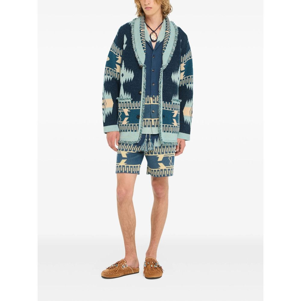 Alanui Alanui BLUE Sweaters & Knitwear - Cardigans Size US M / EU 48-50 / 2 - 3 Thumbnail