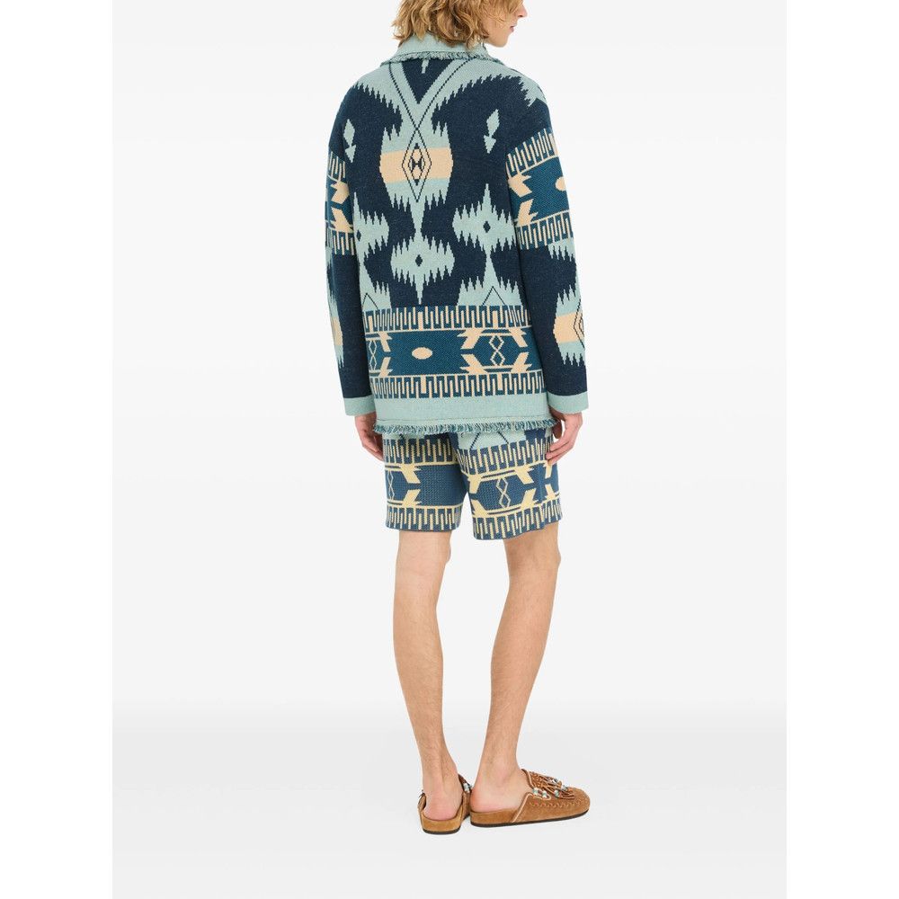 Alanui Alanui BLUE Sweaters & Knitwear - Cardigans Size US M / EU 48-50 / 2 - 2 Thumbnail