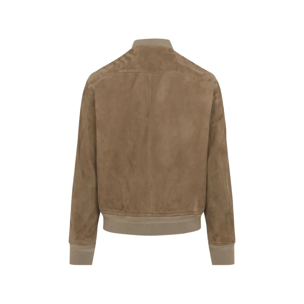 Tom Ford Tom Ford BROWN Jackets - Leather Jackets Size US XL / EU 56 / 4 - 4 Thumbnail