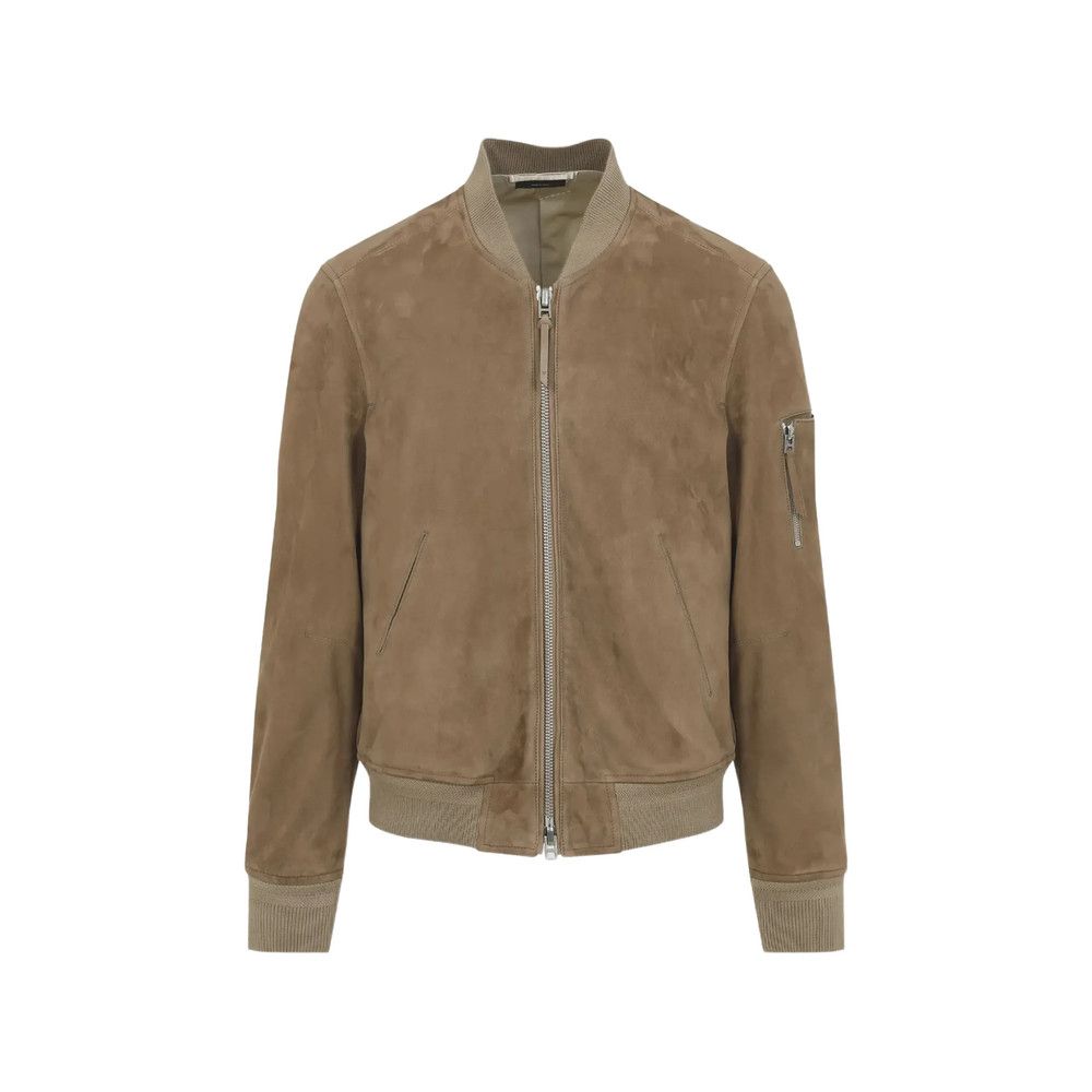 Tom Ford Tom Ford BROWN Jackets - Leather Jackets Size US XL / EU 56 / 4 - 2 Thumbnail