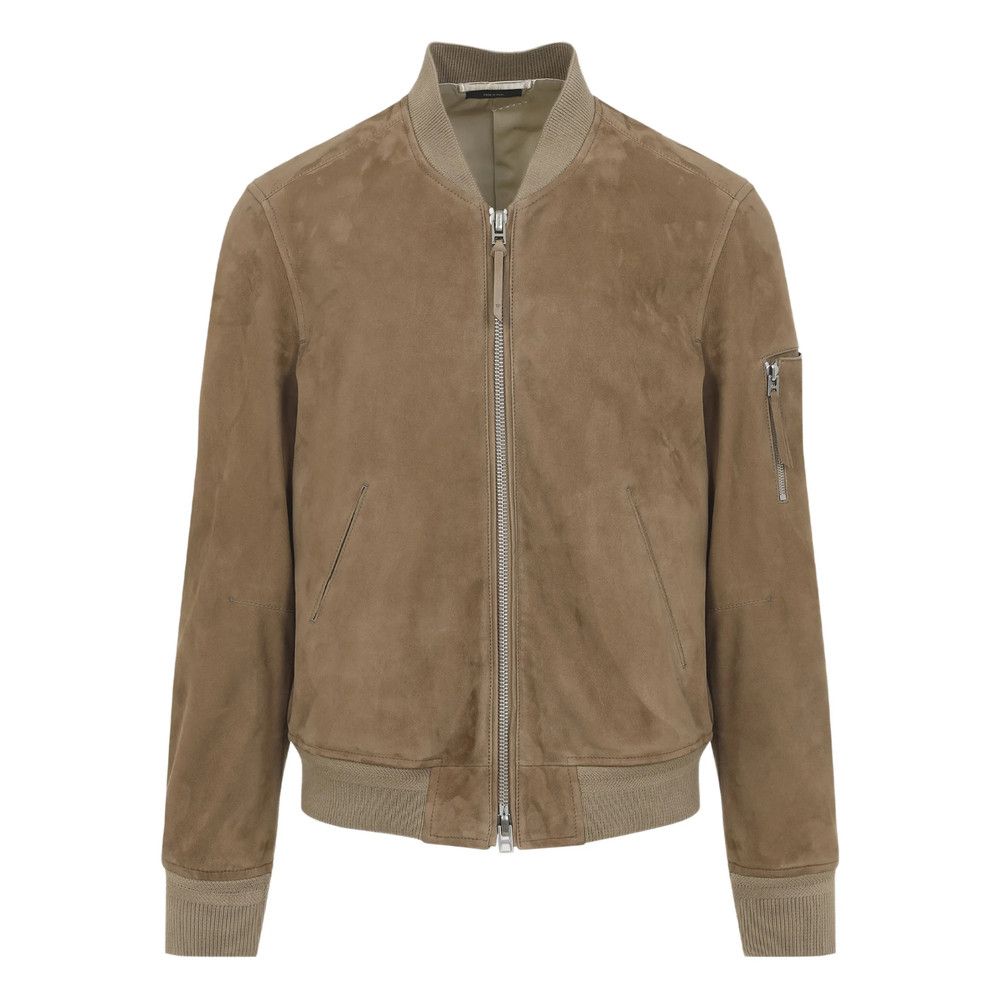 Tom Ford Tom Ford BROWN Jackets - Leather Jackets Size US XL / EU 56 / 4 - 5 Thumbnail