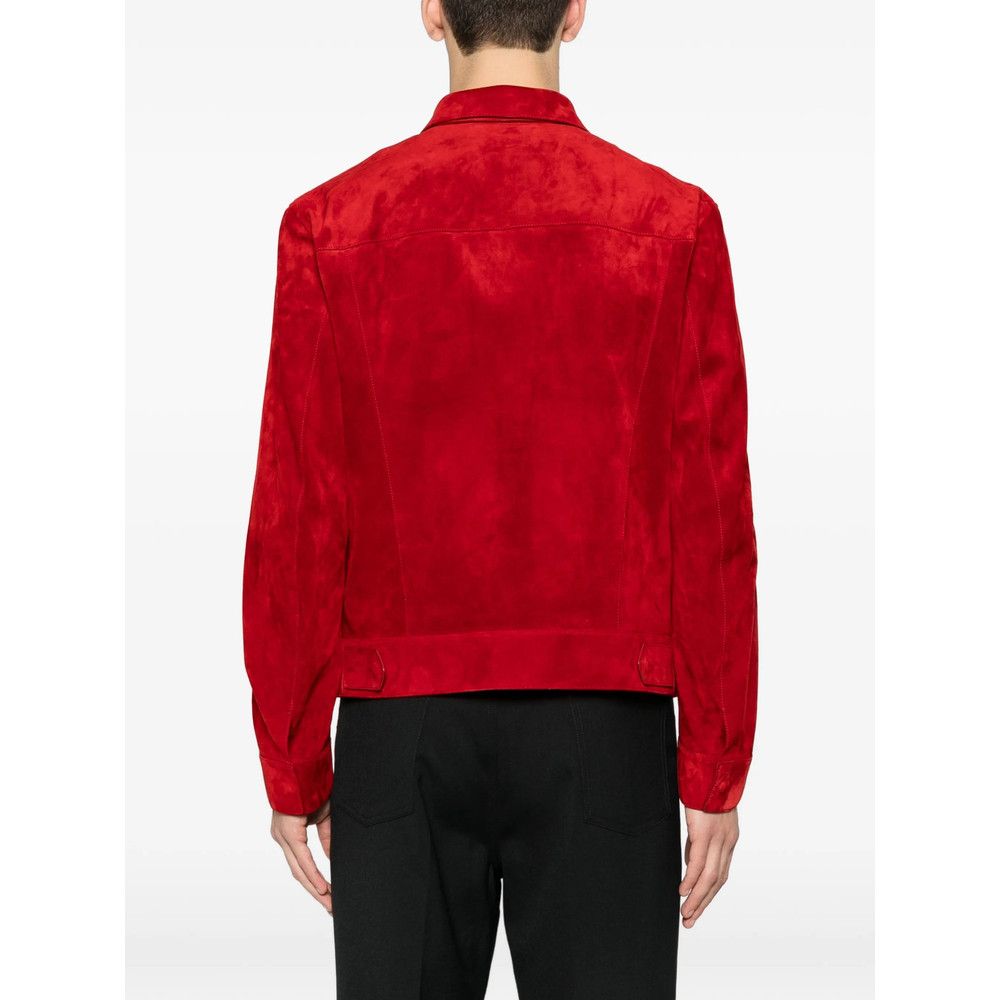 Tom Ford Tom Ford RED Jackets - Leather Jackets Size US L / EU 52-54 / 3 - 2 Thumbnail