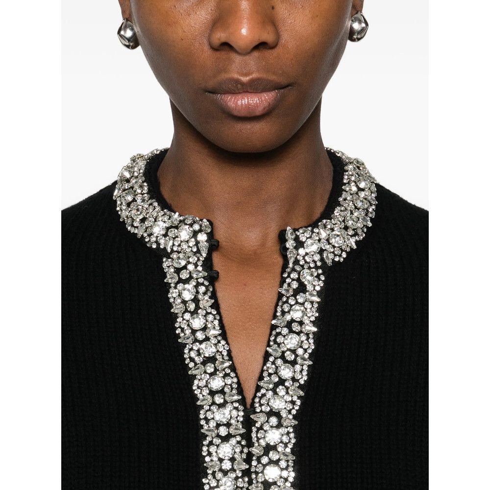 ba&sh Ba&sh BLACK Knitwear - Cardigans Size S / US 4 / IT 40 - 2 Thumbnail