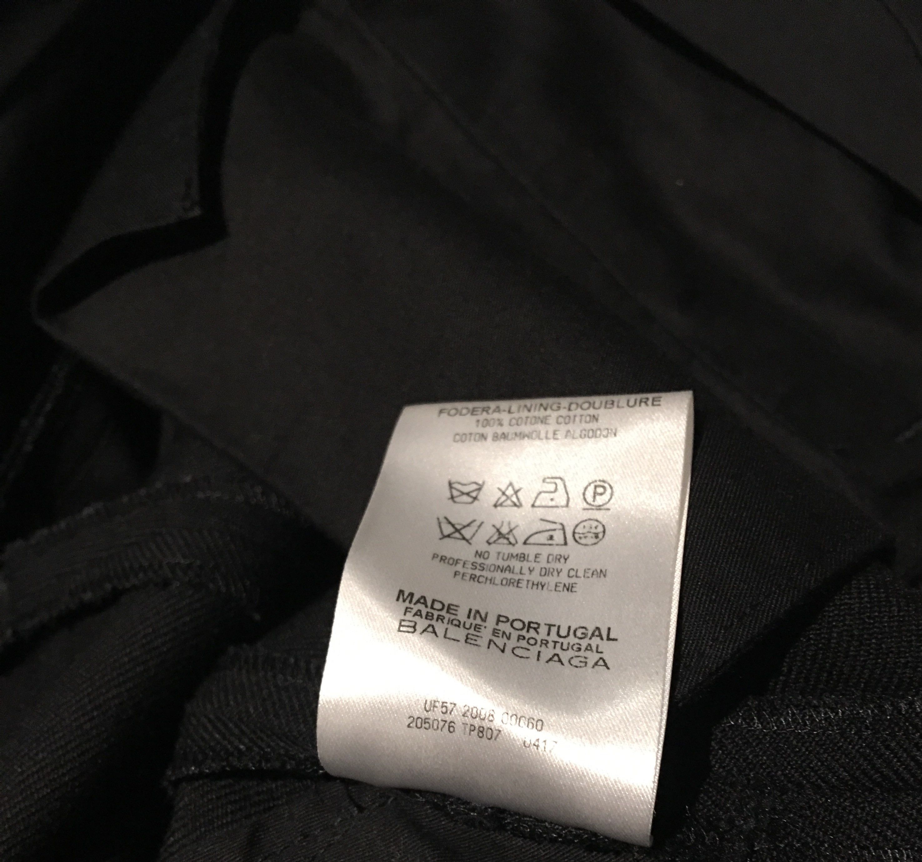 Balenciaga Warm wool pants with half embedded belt Size US 32 / EU 48 - 4 Thumbnail