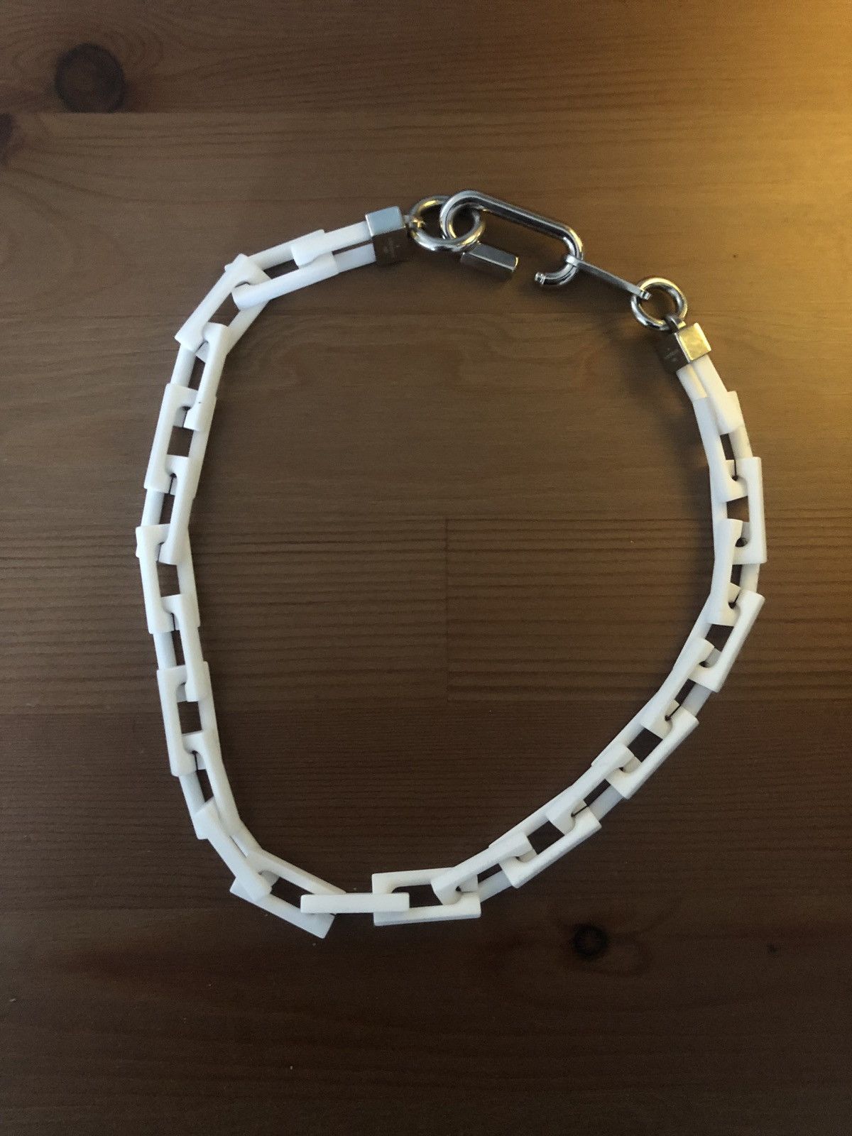 Louis Vuitton Ceramic LV Chain Links Pendant Necklace Designed by Virgil  Abloh