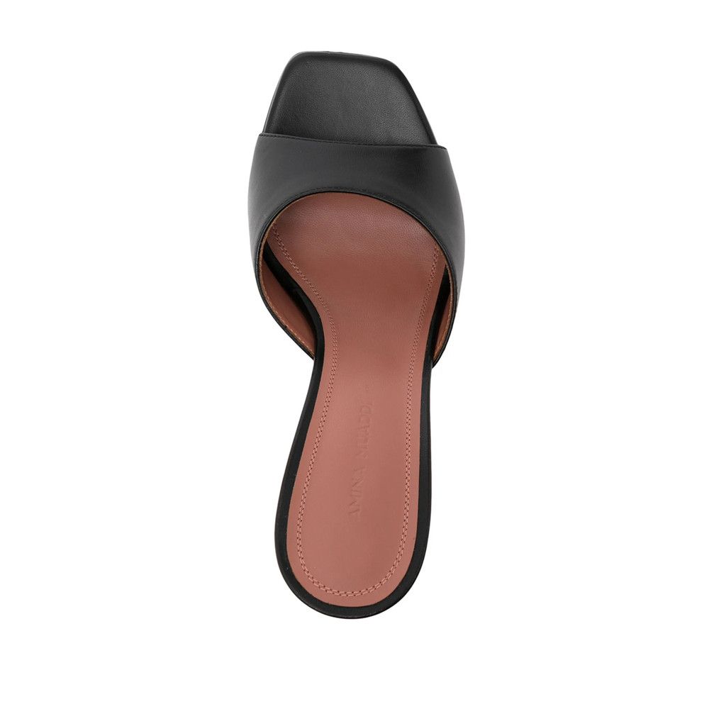 Amina Muaddi Amina Muaddi BLACK Sandals Size US 9 / IT 39 - 4 Thumbnail