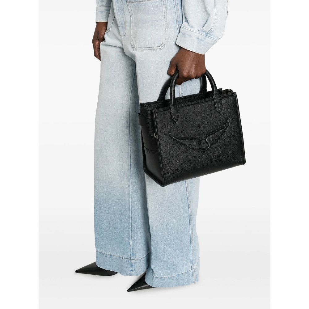 Zadig & Voltaire Zadig & Voltaire BLACK Tote Bags Size ONE SIZE - 4 Thumbnail