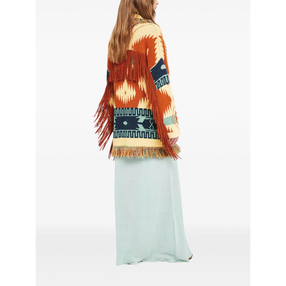 Alanui Alanui ORANGE Coats - Oversized Coats Size XS / US 0-2 / IT 36-38 - 3 Thumbnail