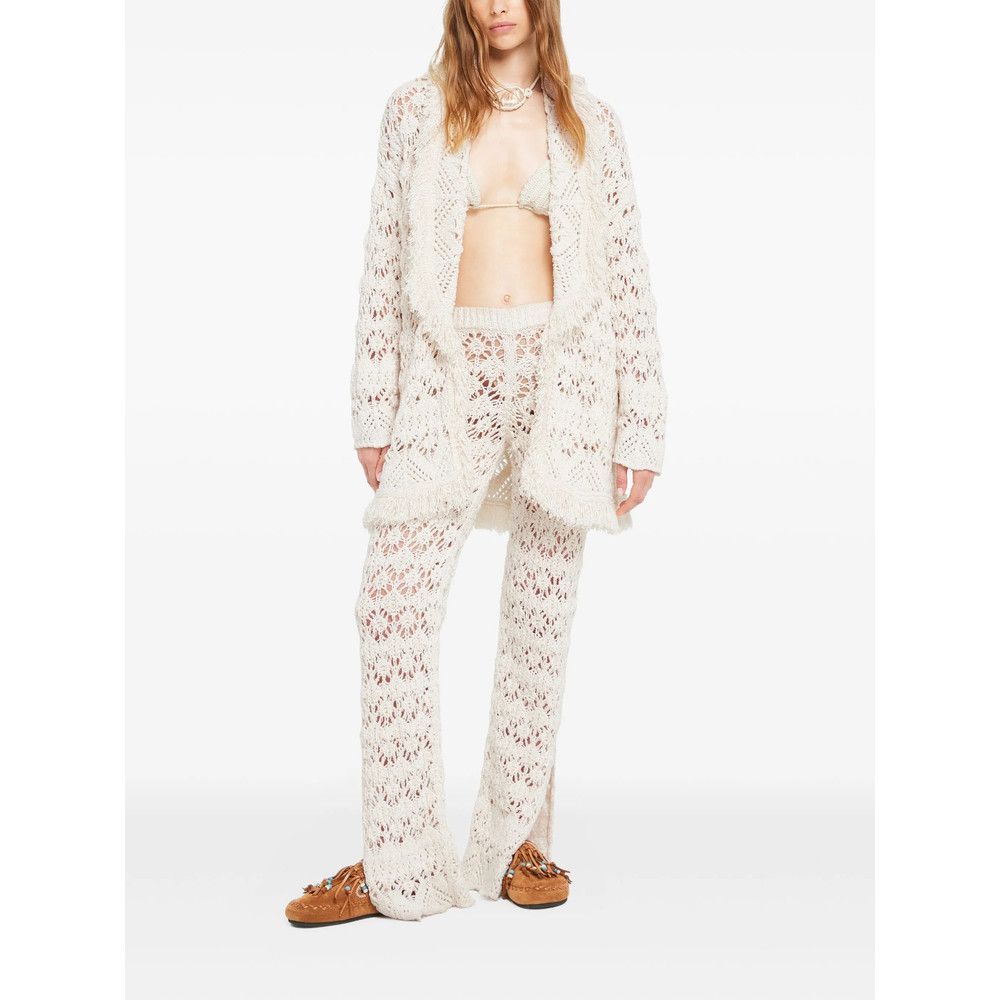 Alanui Alanui WHITE Knitwear - Cardigans Size S / US 4 / IT 40 - 5 Thumbnail