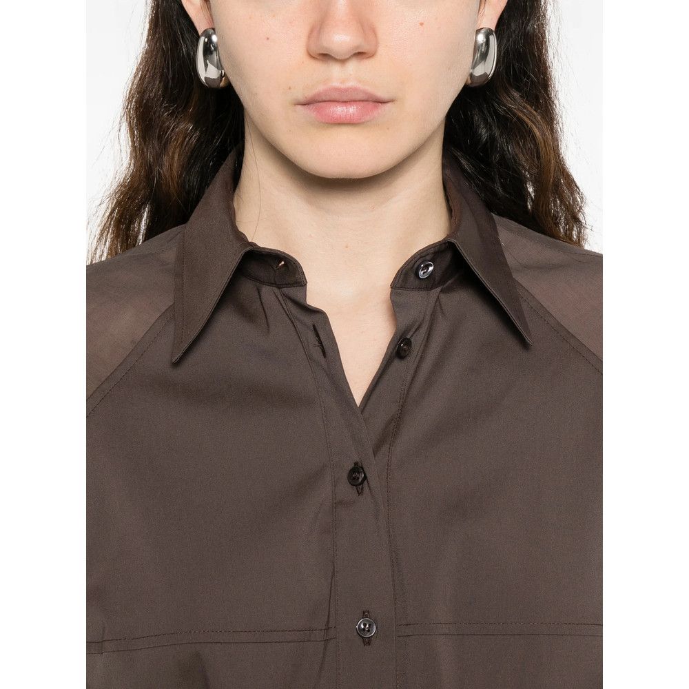 Brunello Cucinelli Brunello Cucinelli BROWN Tops - Shirts Size L / US 10 / IT 46 - 2 Thumbnail