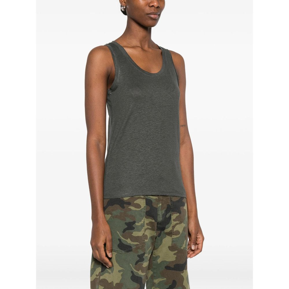 MAJESTIC FILATURES Majestic Filatures GREY Tops - Vests & Tank Tops Size XS / US 0-2 / IT 36-38 - 4 Thumbnail