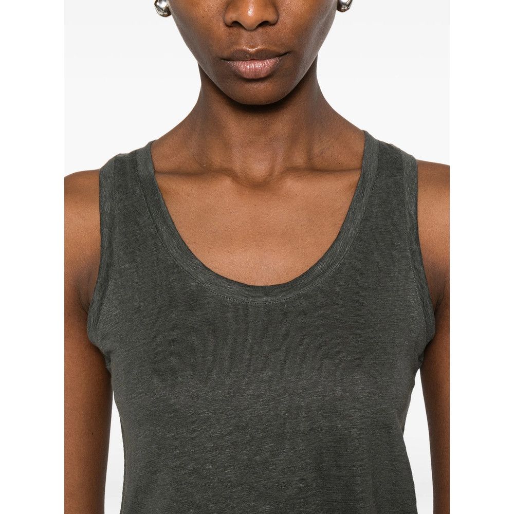 MAJESTIC FILATURES Majestic Filatures GREY Tops - Vests & Tank Tops Size XS / US 0-2 / IT 36-38 - 5 Thumbnail