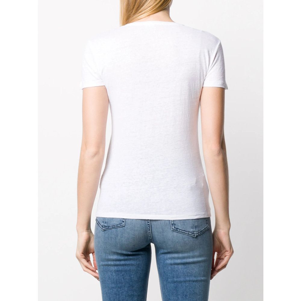 MAJESTIC FILATURES Majestic Filatures WHITE Tops - T-shirts & Jerseys Size S / US 4 / IT 40 - 3 Thumbnail